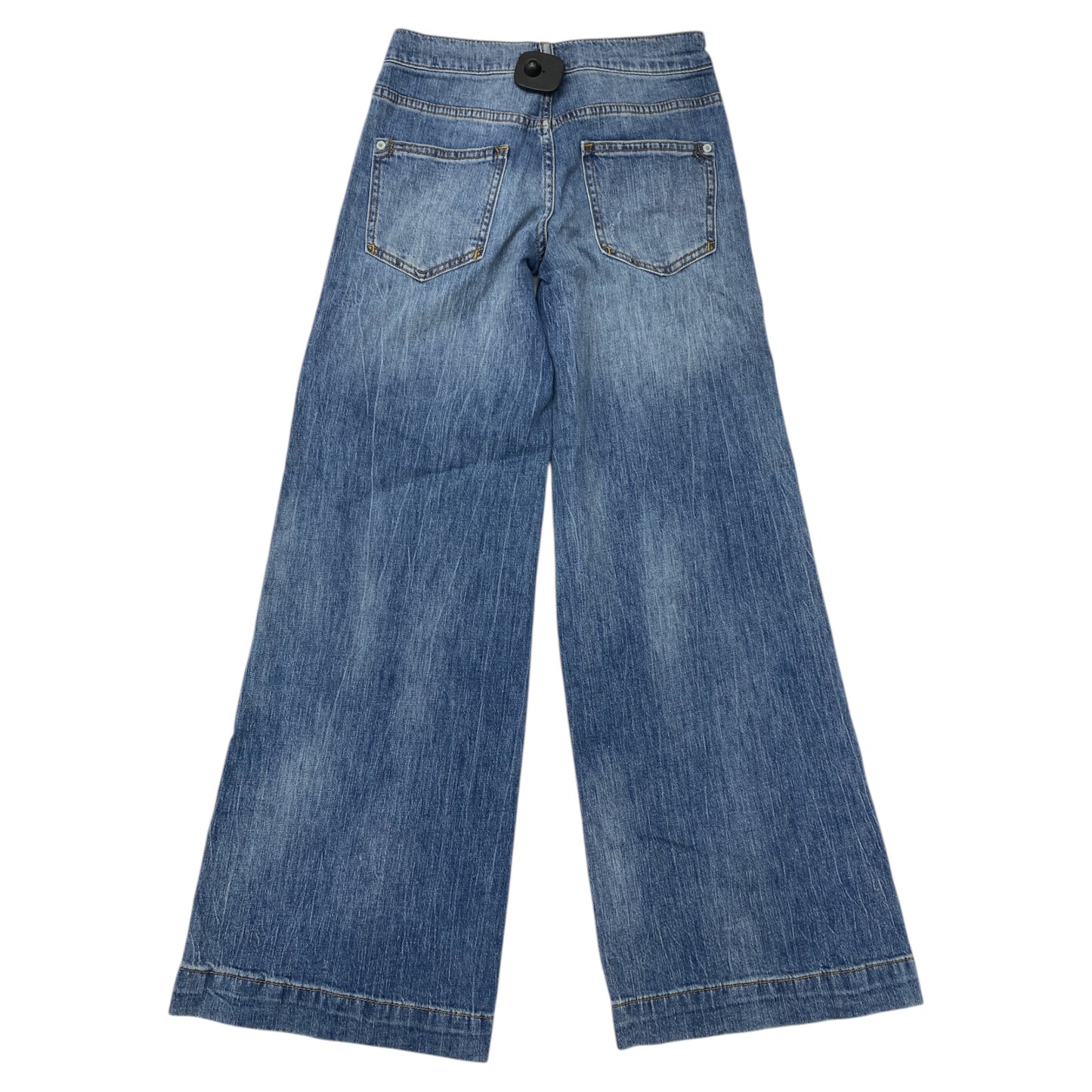 Jeans Wide Leg By Pilcro In Blue Denim, Size:0P