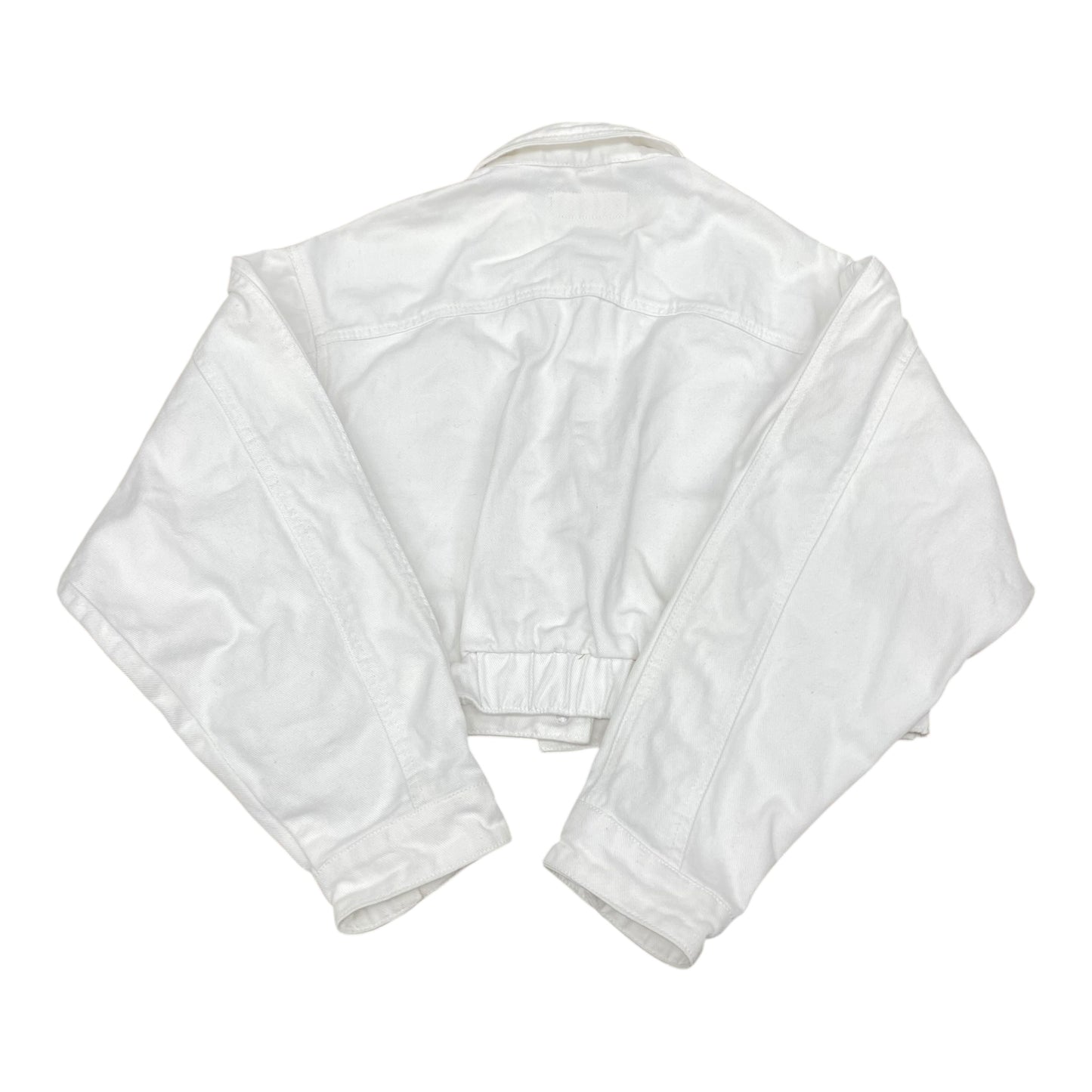 Jacket Denim By Blanknyc In White Denim, Size:L