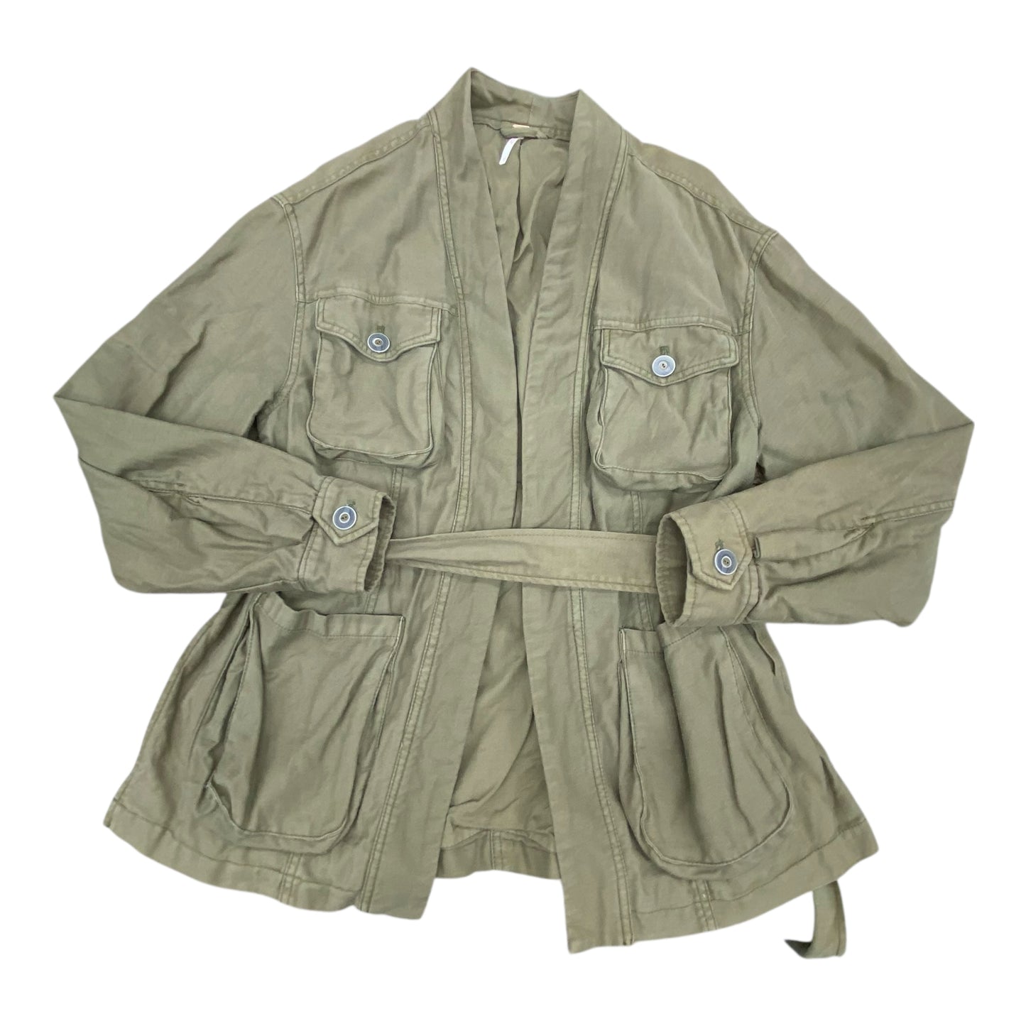 Jacket Other By Free People In Green, Size:Xs