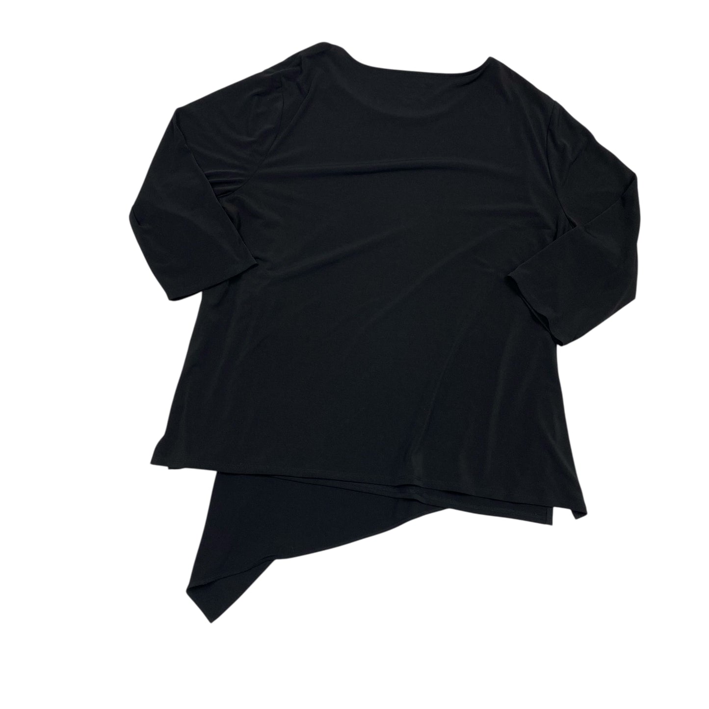 Top Ls By Chicos In Black, Size:Xl