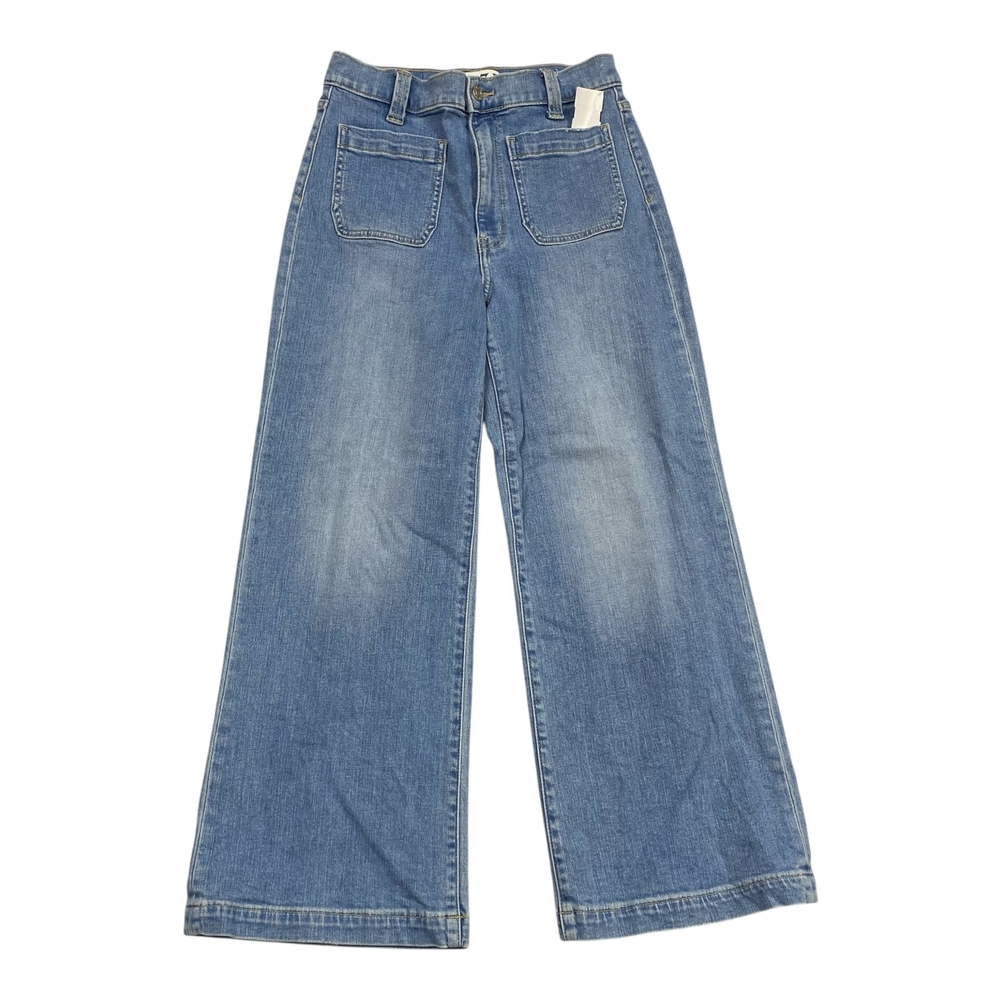 Jeans Wide Leg By Daze In Blue, Size:4