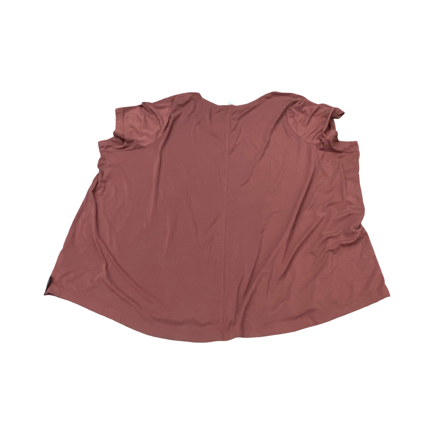 Athletic Top Ss By Athleta In Brown, Size:3X