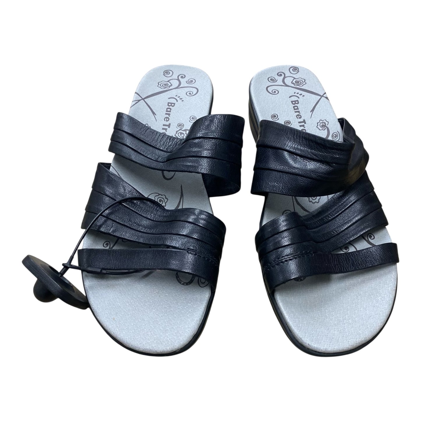Sandals Flats By Bare Traps In Black, Size:6.5