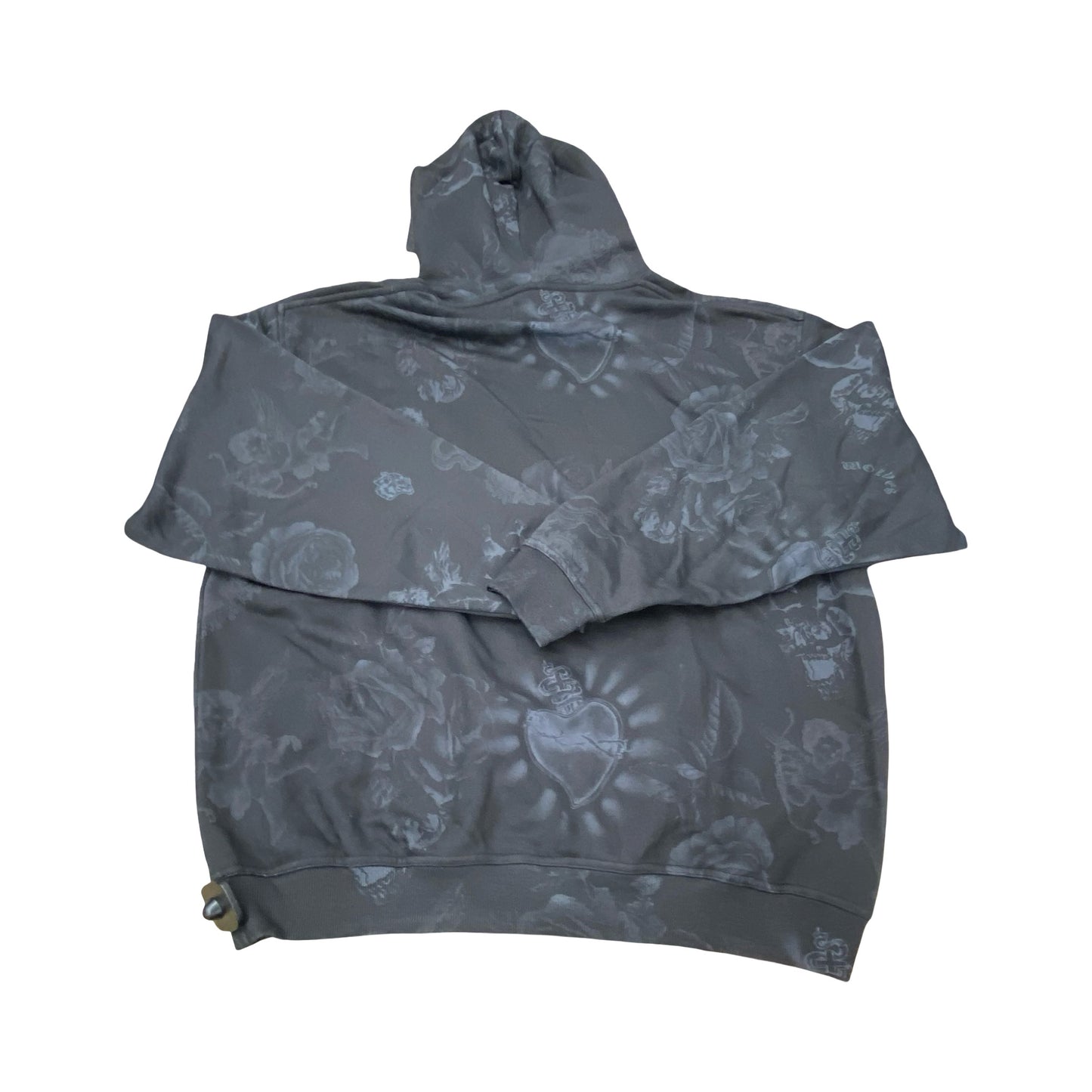 Sweatshirt Hoodie By Cmc In Black & Grey, Size:L