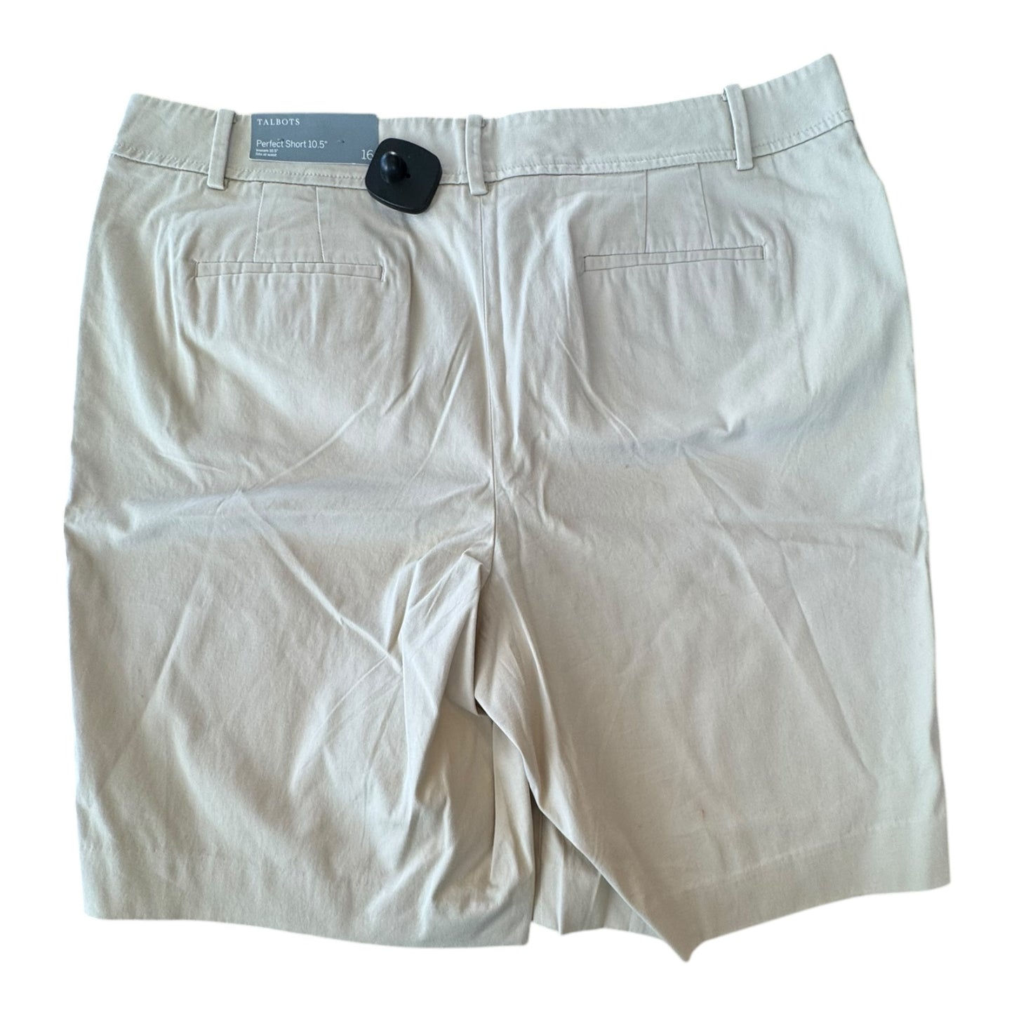 Shorts By Talbots In Tan, Size:16