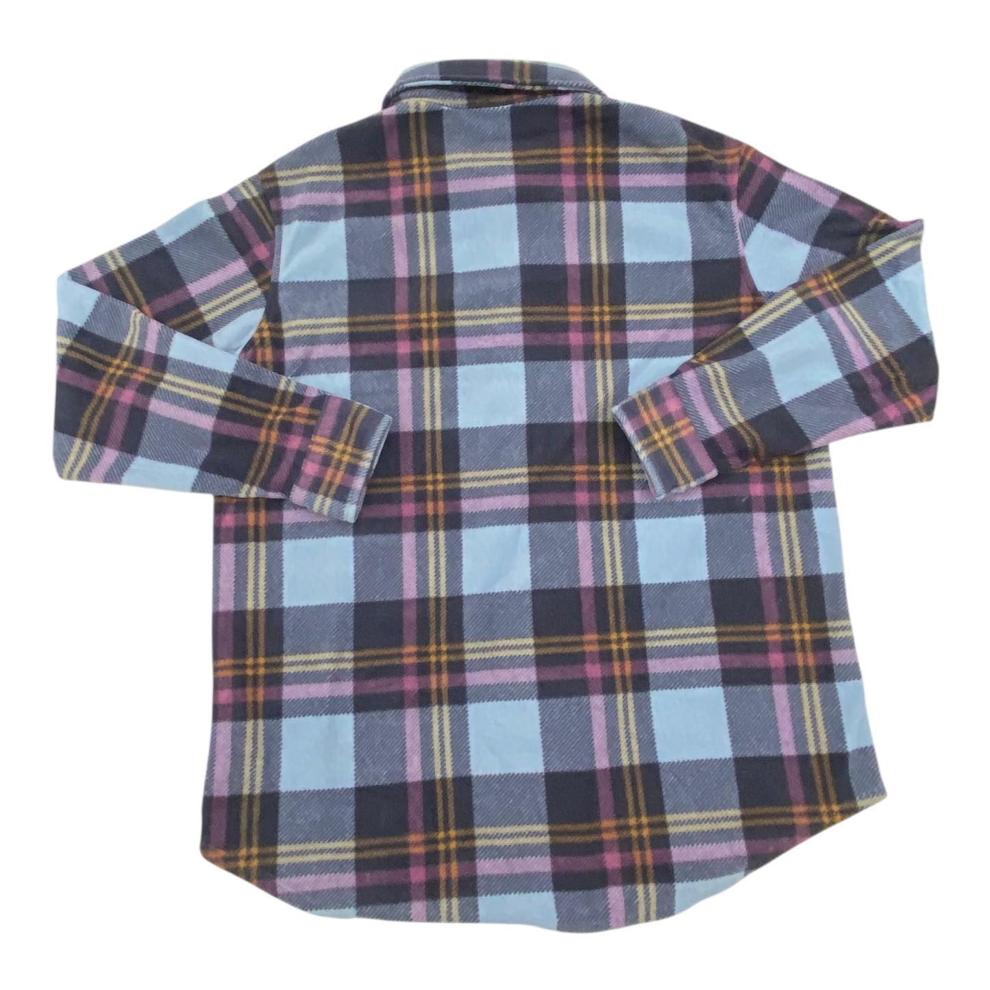 Jacket Shirt By Eddie Bauer In Plaid Pattern, Size:M
