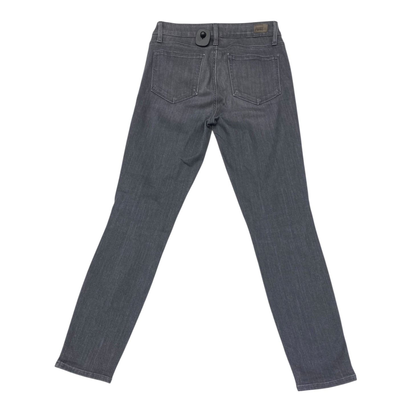 Jeans Skinny By Paige In Grey Denim, Size:6