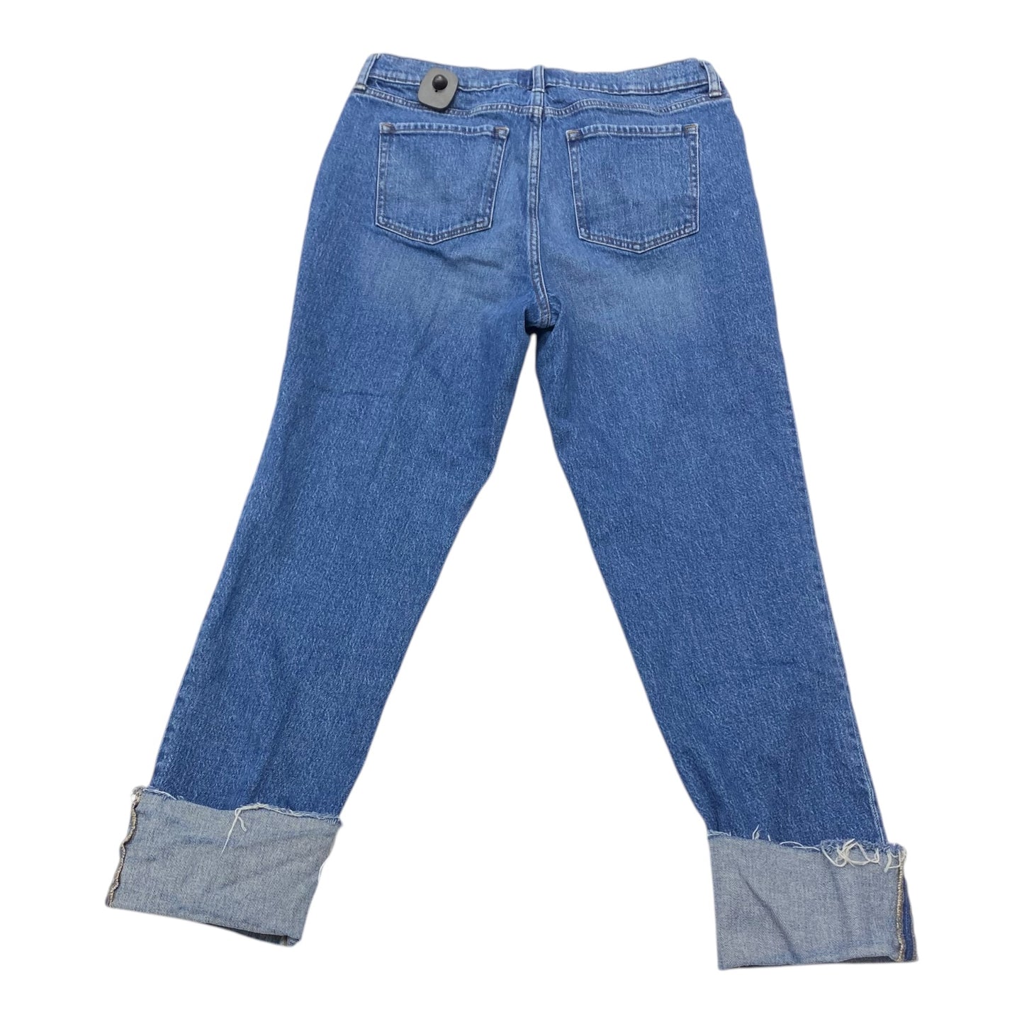 Jeans Straight By Banana Republic In Blue Denim, Size:8