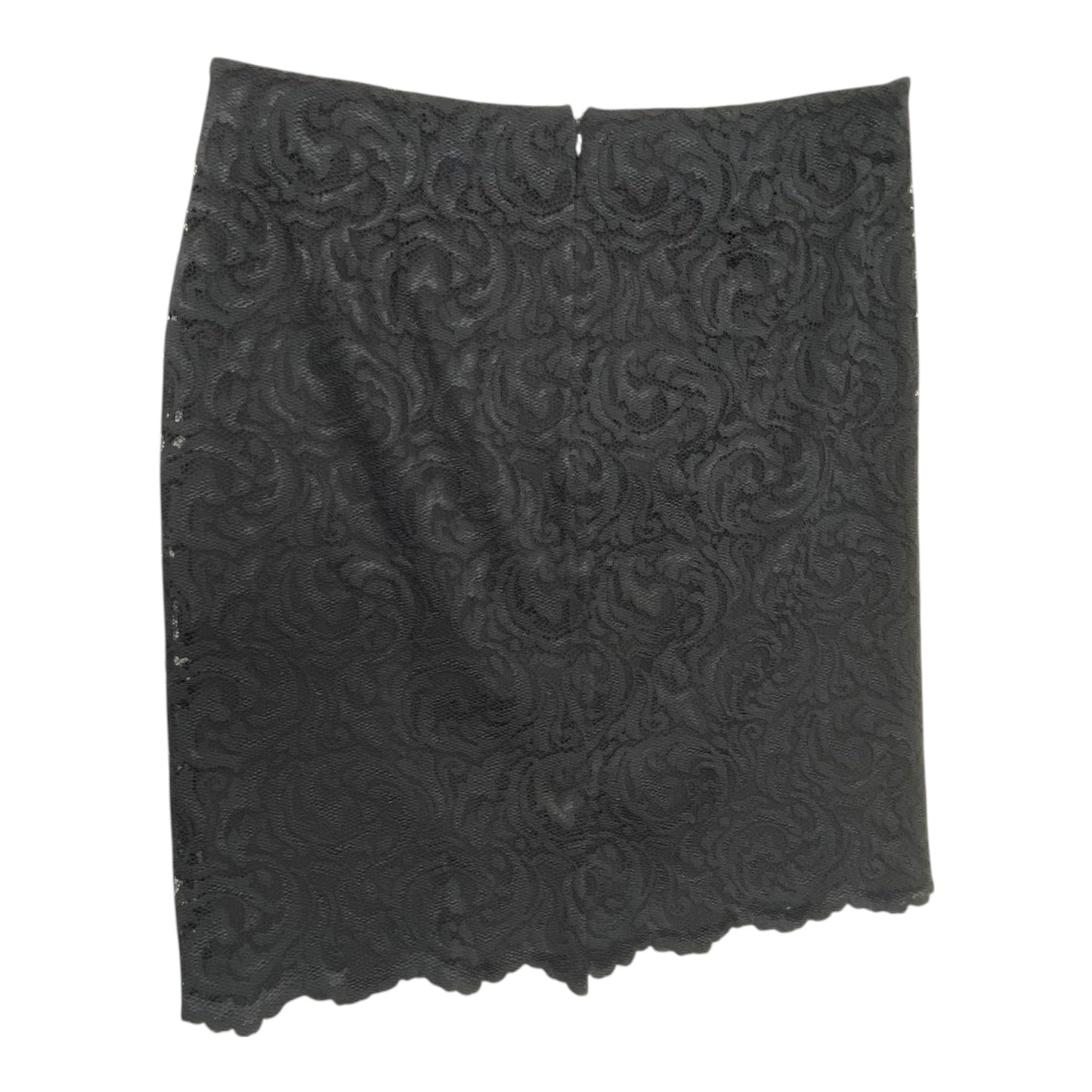 Skirt Midi By Garnet Hill In Black, Size:1X