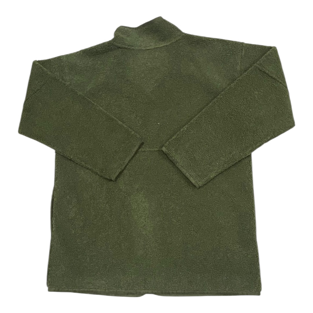 Jacket Faux Fur & Sherpa By Velvet In Green, Size:L