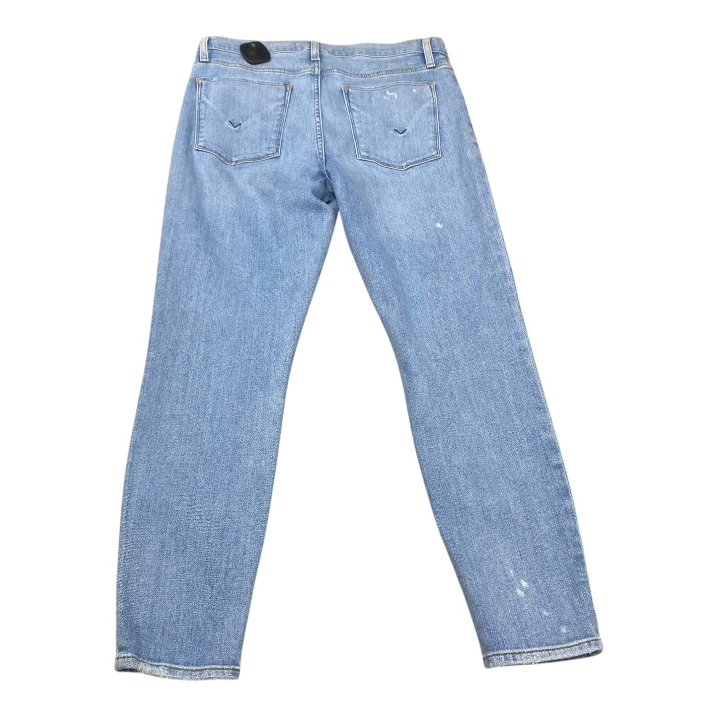 Jeans Skinny By Hudson In Blue Denim, Size:8