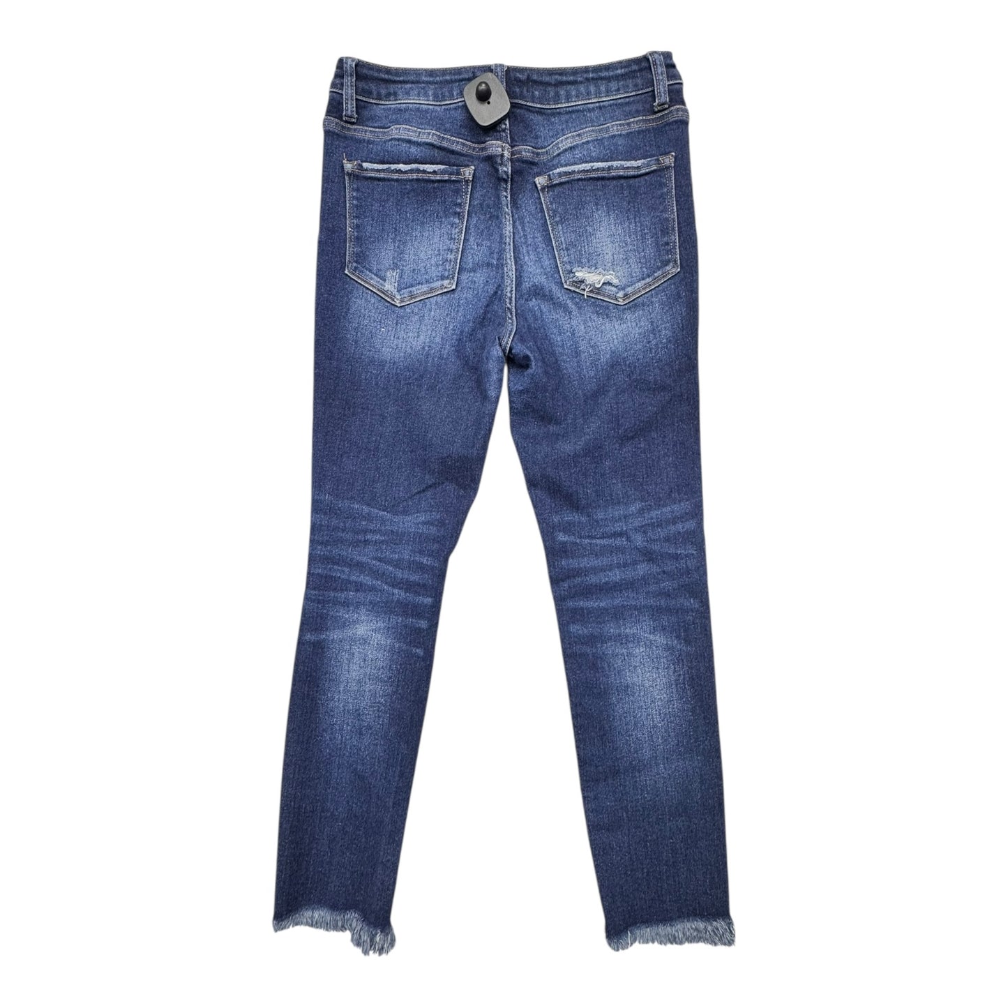 Jeans Skinny By Vervet In Blue Denim, Size:6
