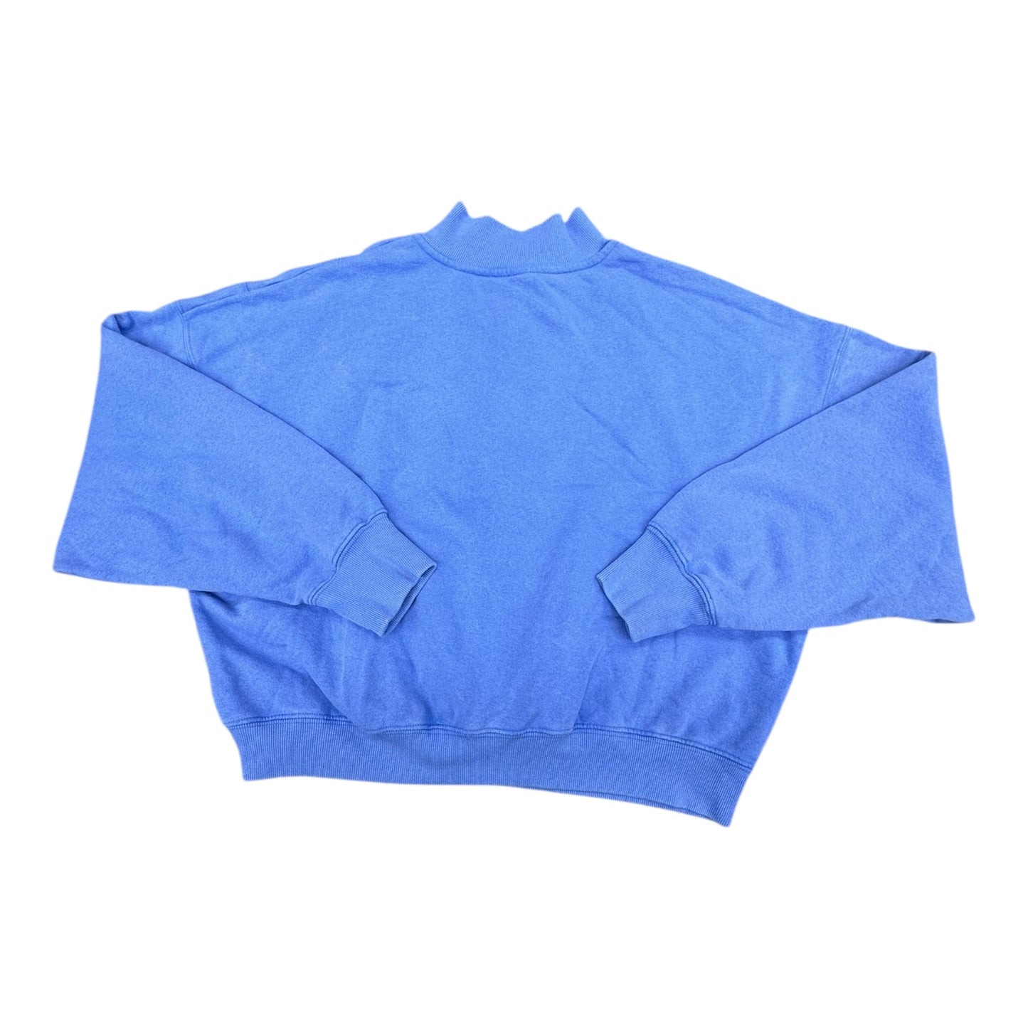 Sweatshirt Collar By Yogalicious In Blue, Size:L