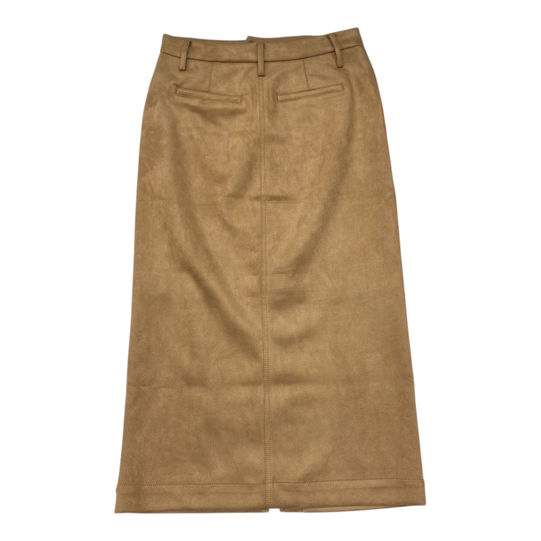 Skirt Maxi By Loft In Brown, Size:4