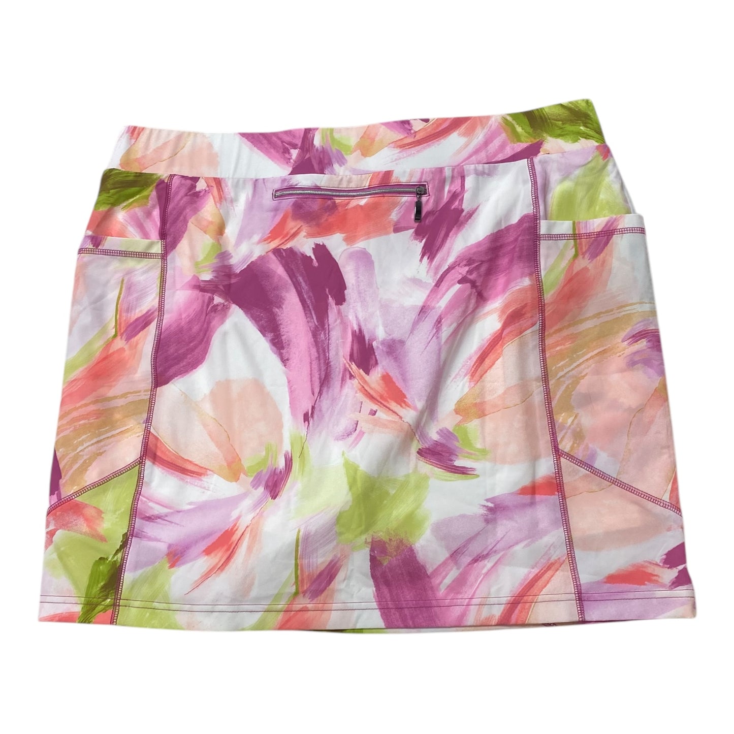 Athletic Skort By Chicos In Multi, Size:16