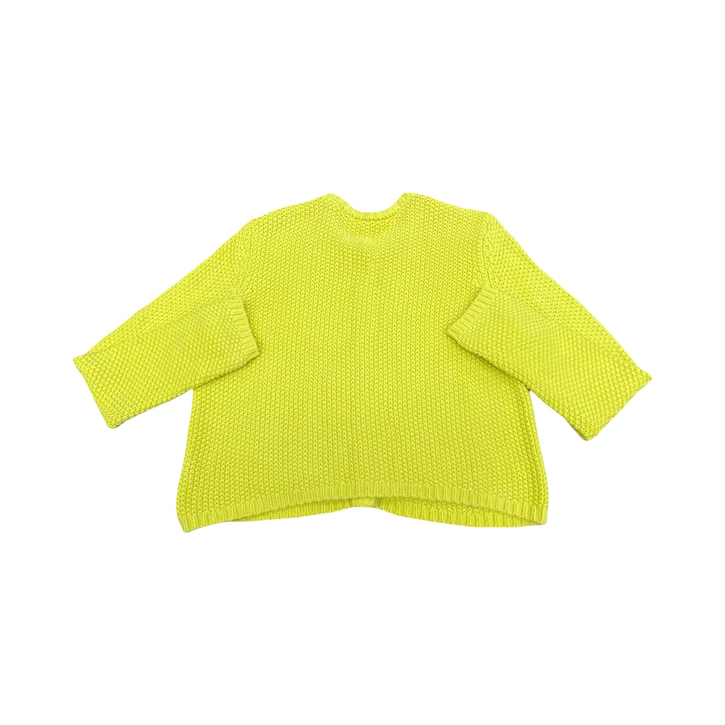 Sweater Cardigan By Splendid In Yellow, Size:L