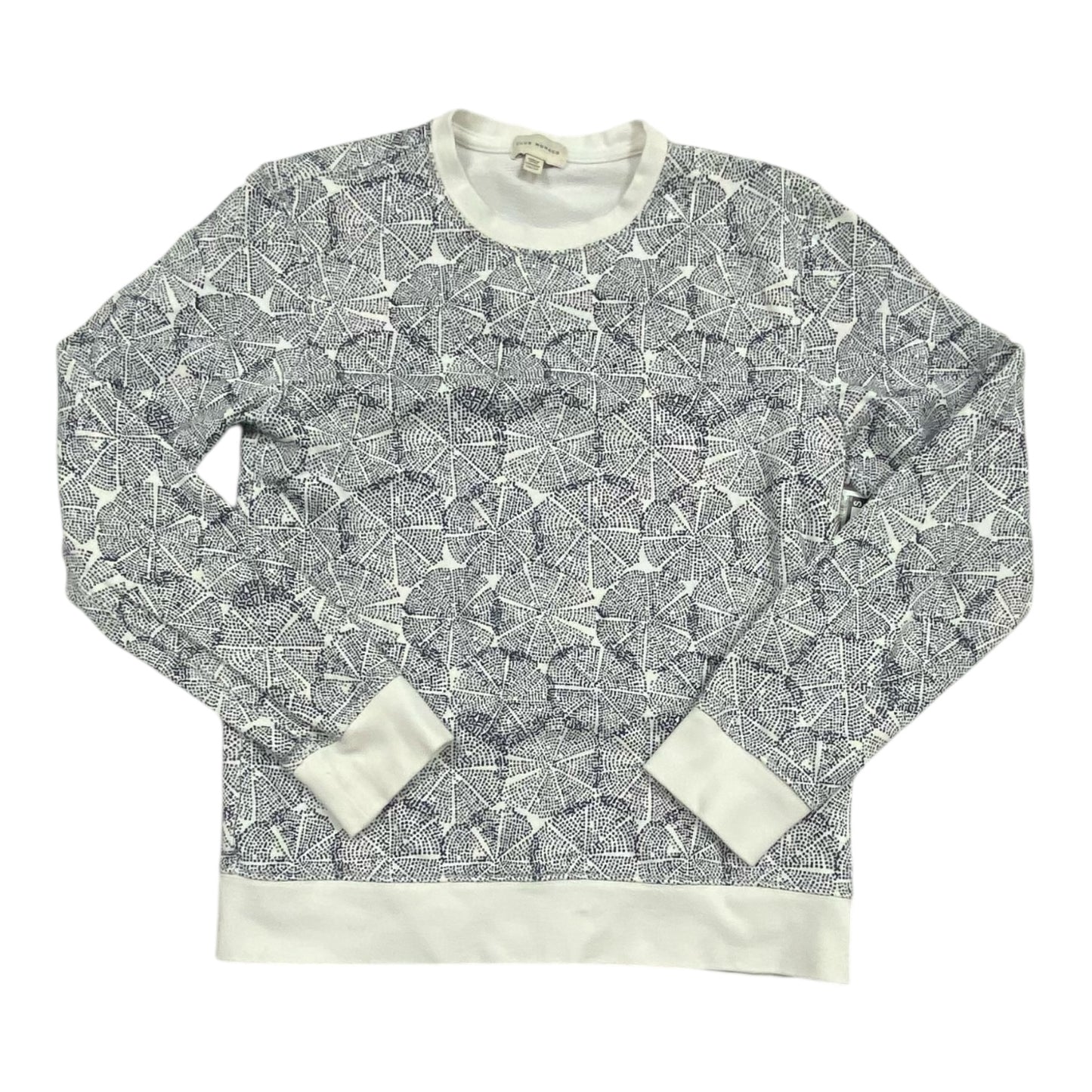 Top Ls By Club Monaco In Black & White, Size:Xs