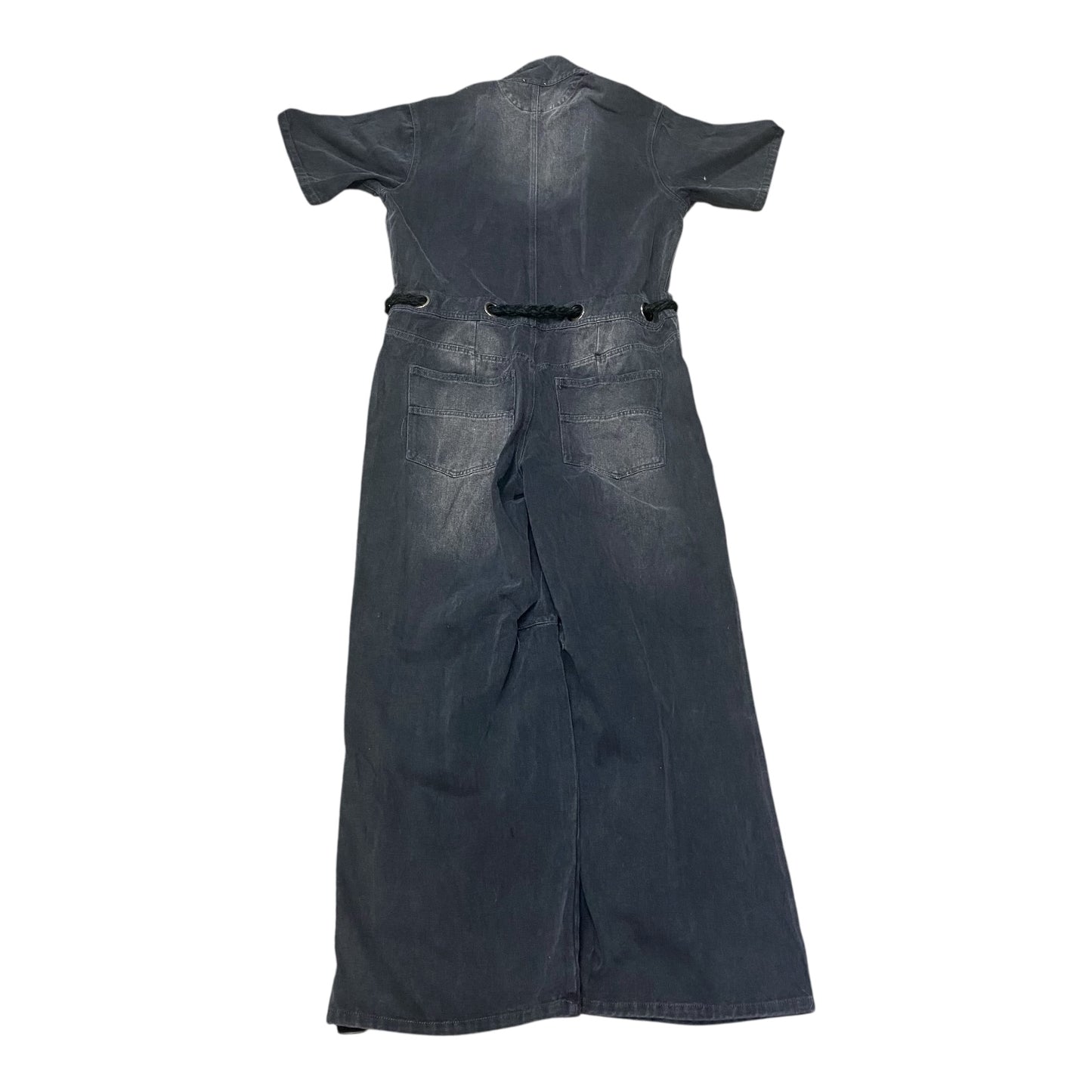 Jumpsuit By Bibi In Black Denim, Size:L