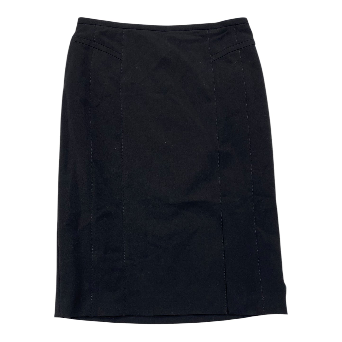Skirt Midi By White House Black Market In Black, Size:8