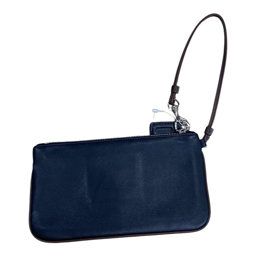 Wristlet Designer By Coach In Black & Brown, Size:Medium