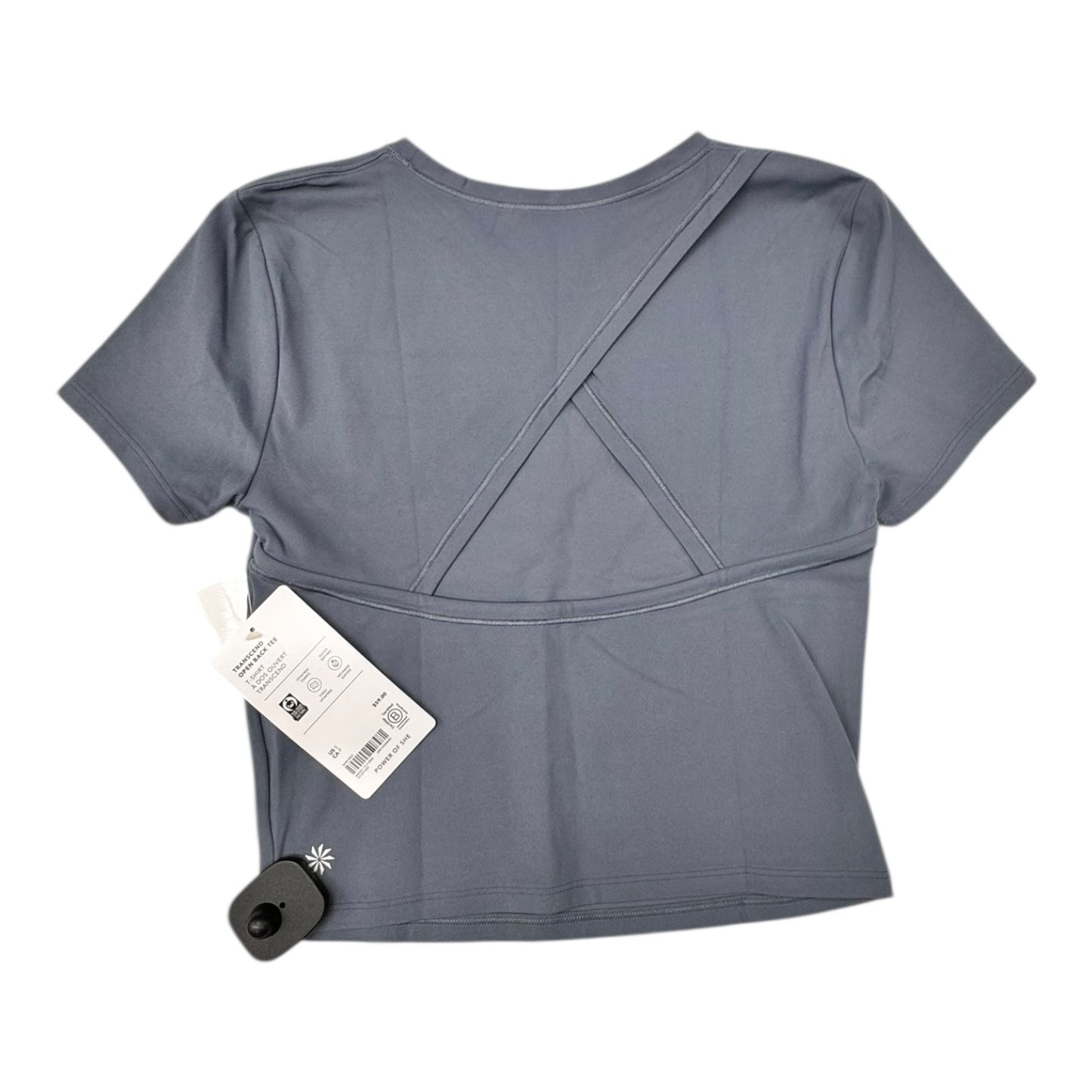 Athletic Top Ss By Athleta In Blue, Size:S