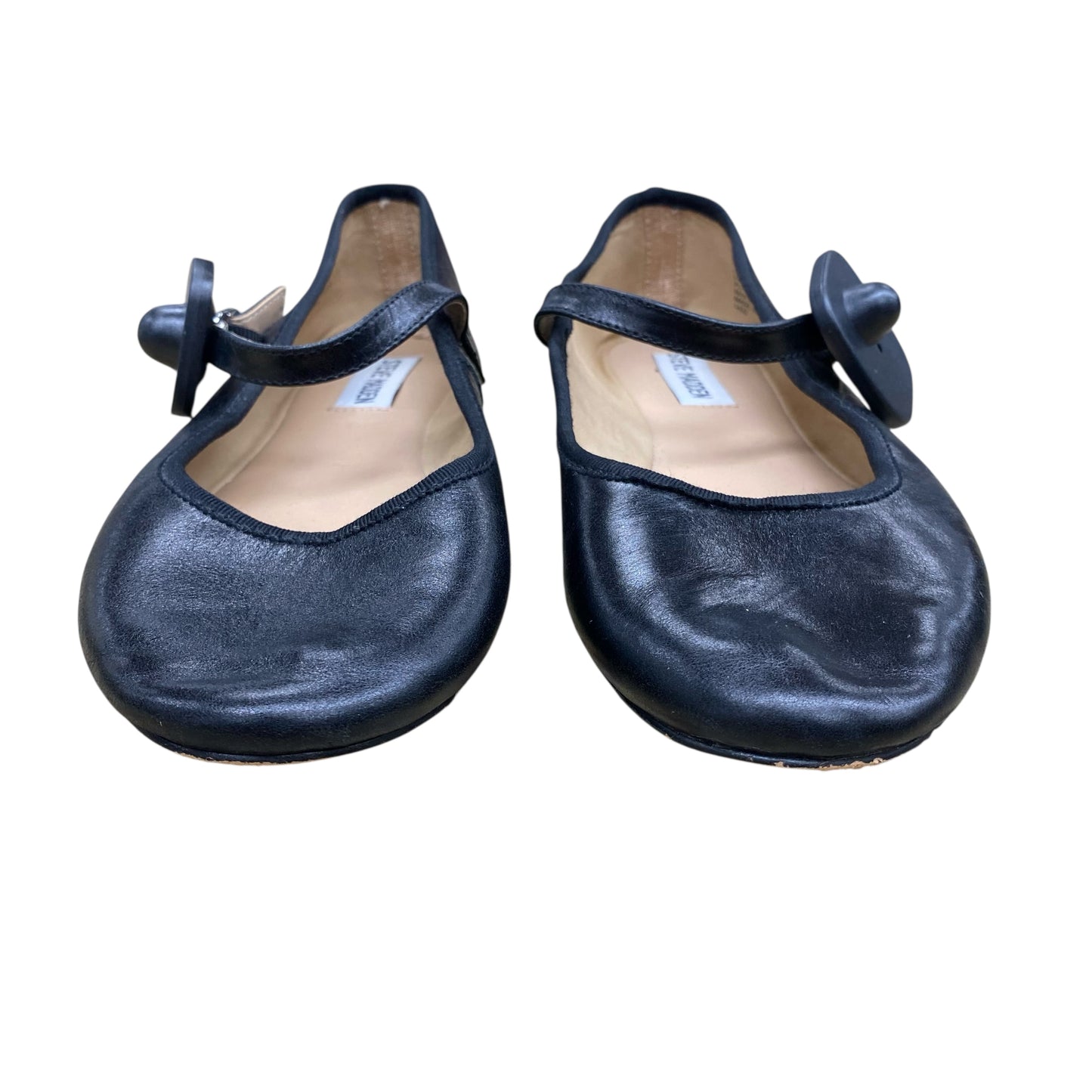 Shoes Flats By Steve Madden In Black, Size:7.5