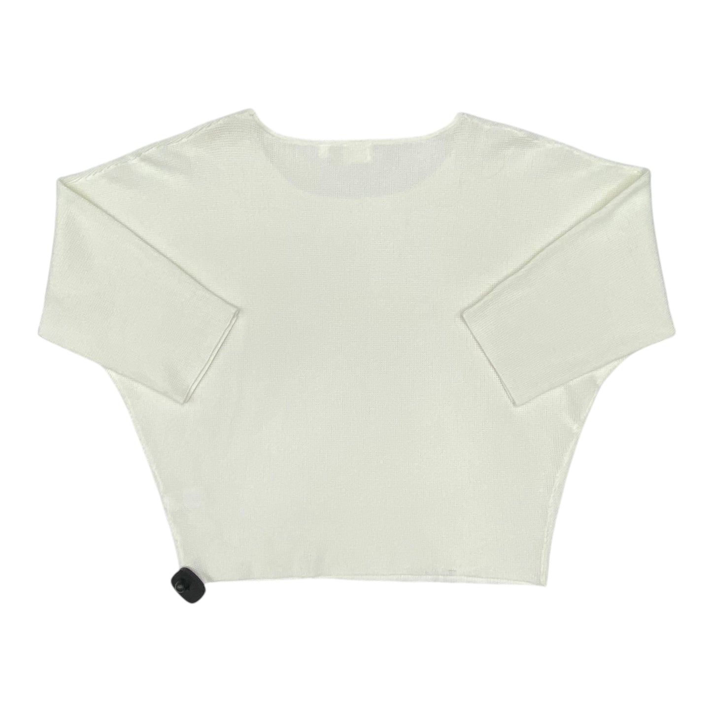 Sweater By Cyrus Knits In White, Size:L