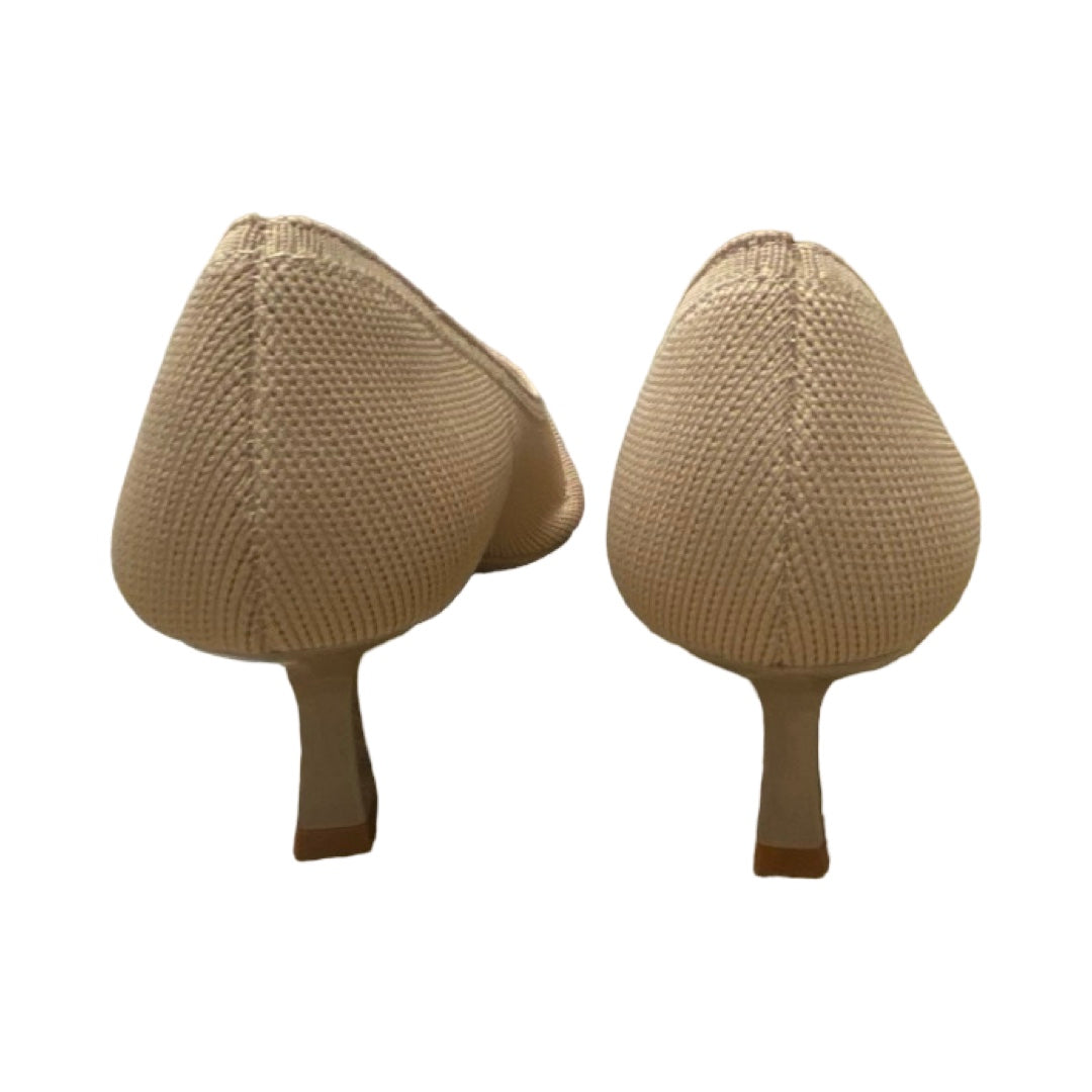 Shoes Heels Kitten By Cmc In Brown, Size:8.5