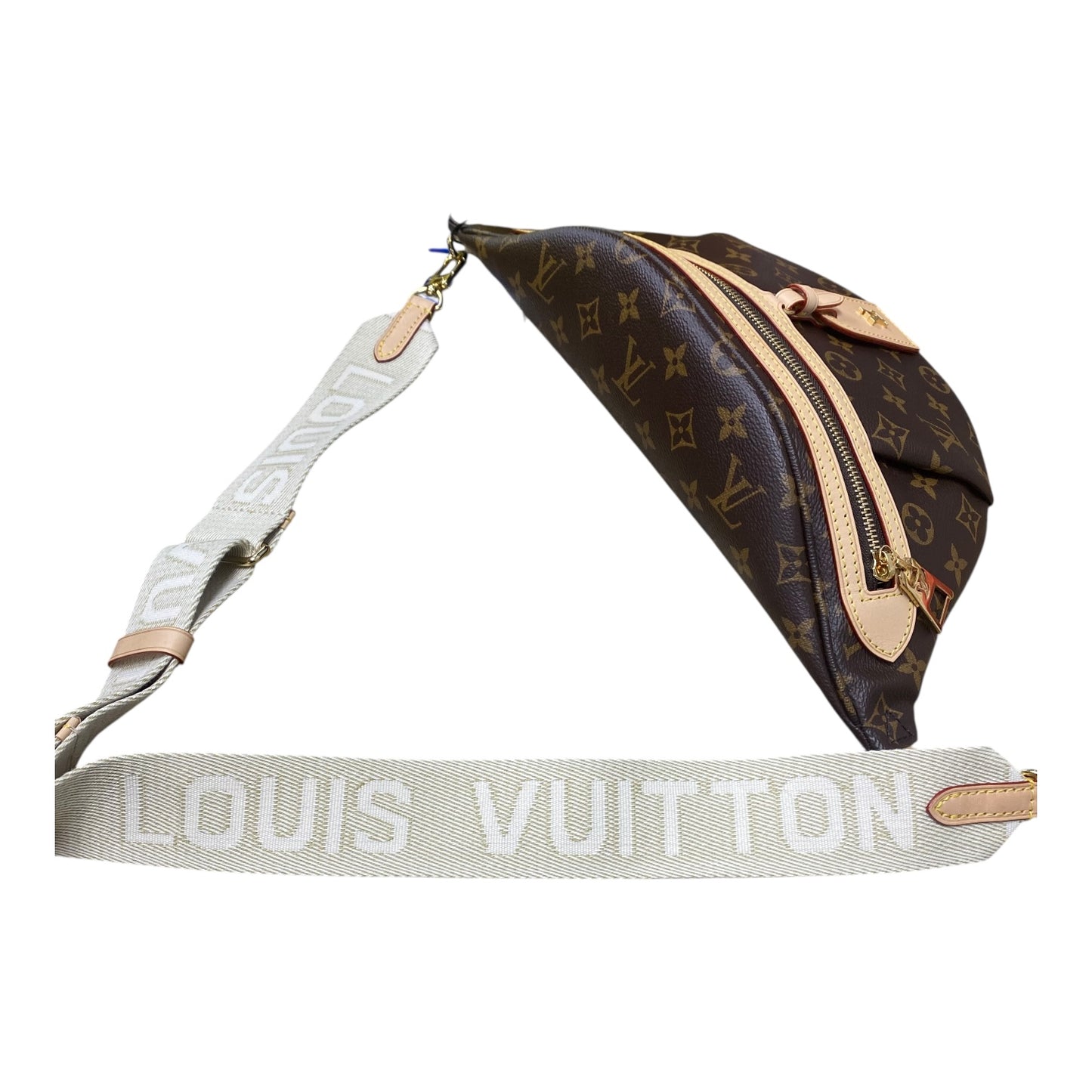BELT BAG LUXURY DESIGNER by LOUIS VUITTON In BROWN, Size: LARGE