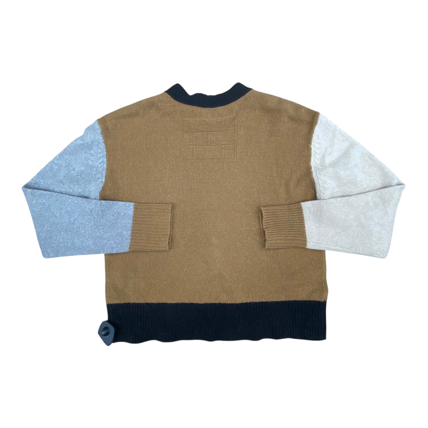 Sweater By Frame In Brown & Grey, Size:S