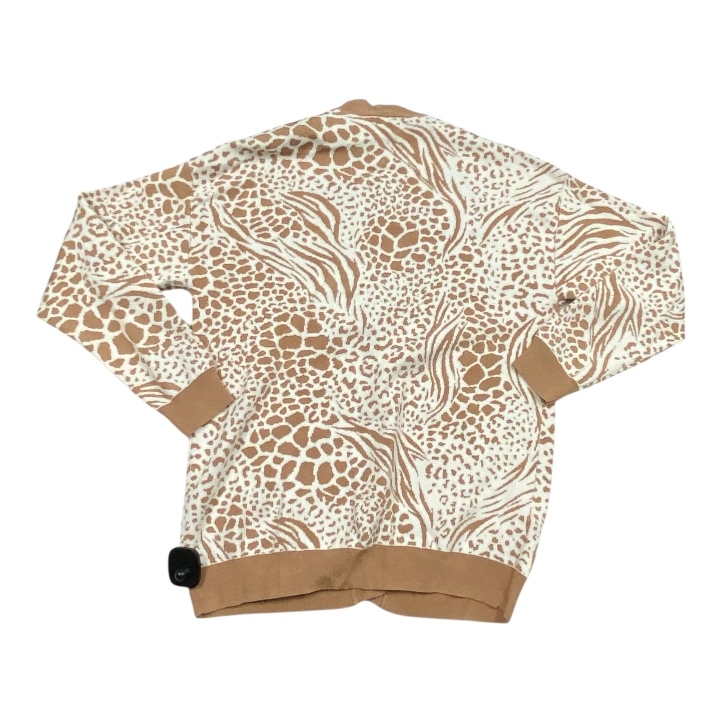 Sweater Cardigan By Ann Taylor In Multi, Size:M