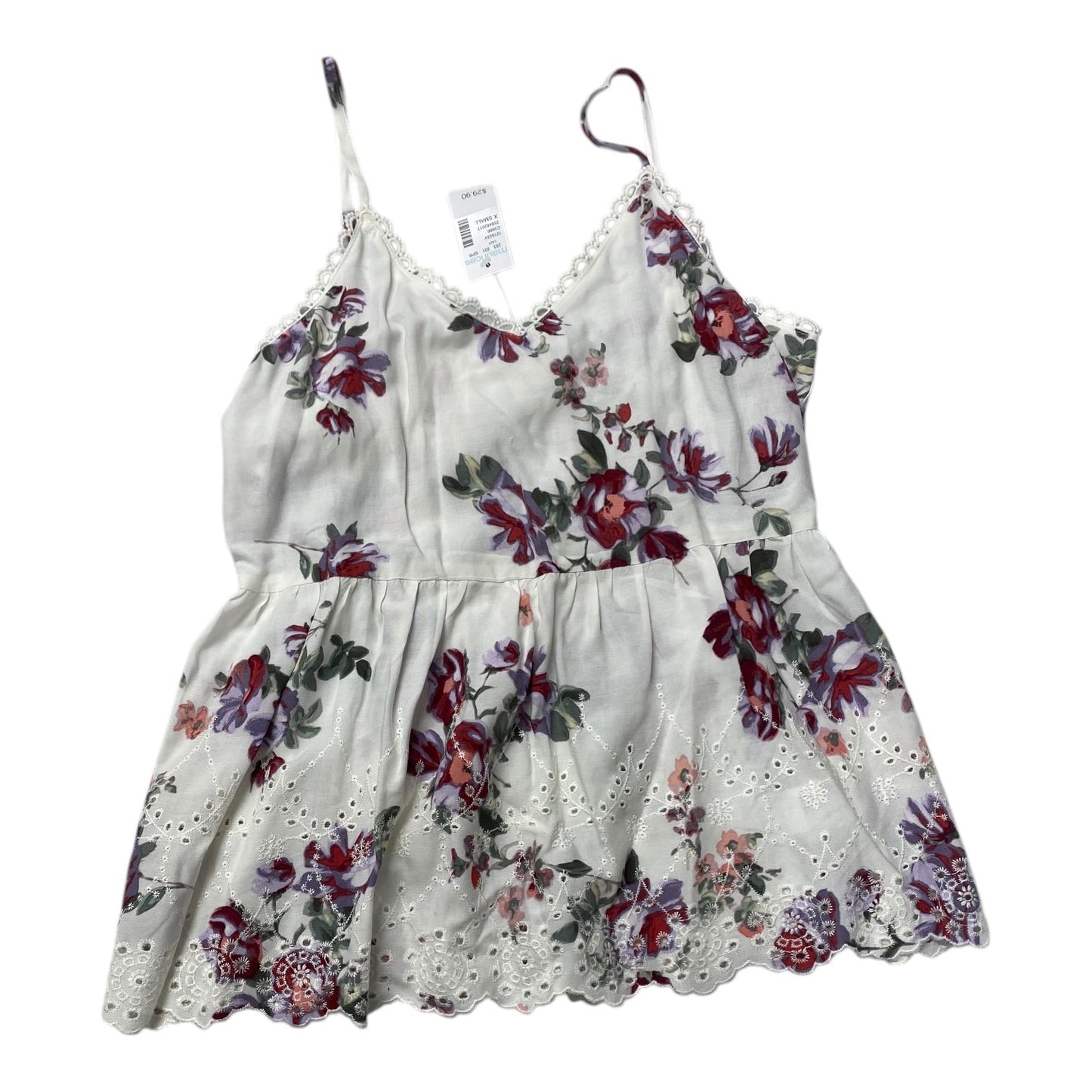 Top Sleeveless By Maurices In Floral Print, Size:Xs