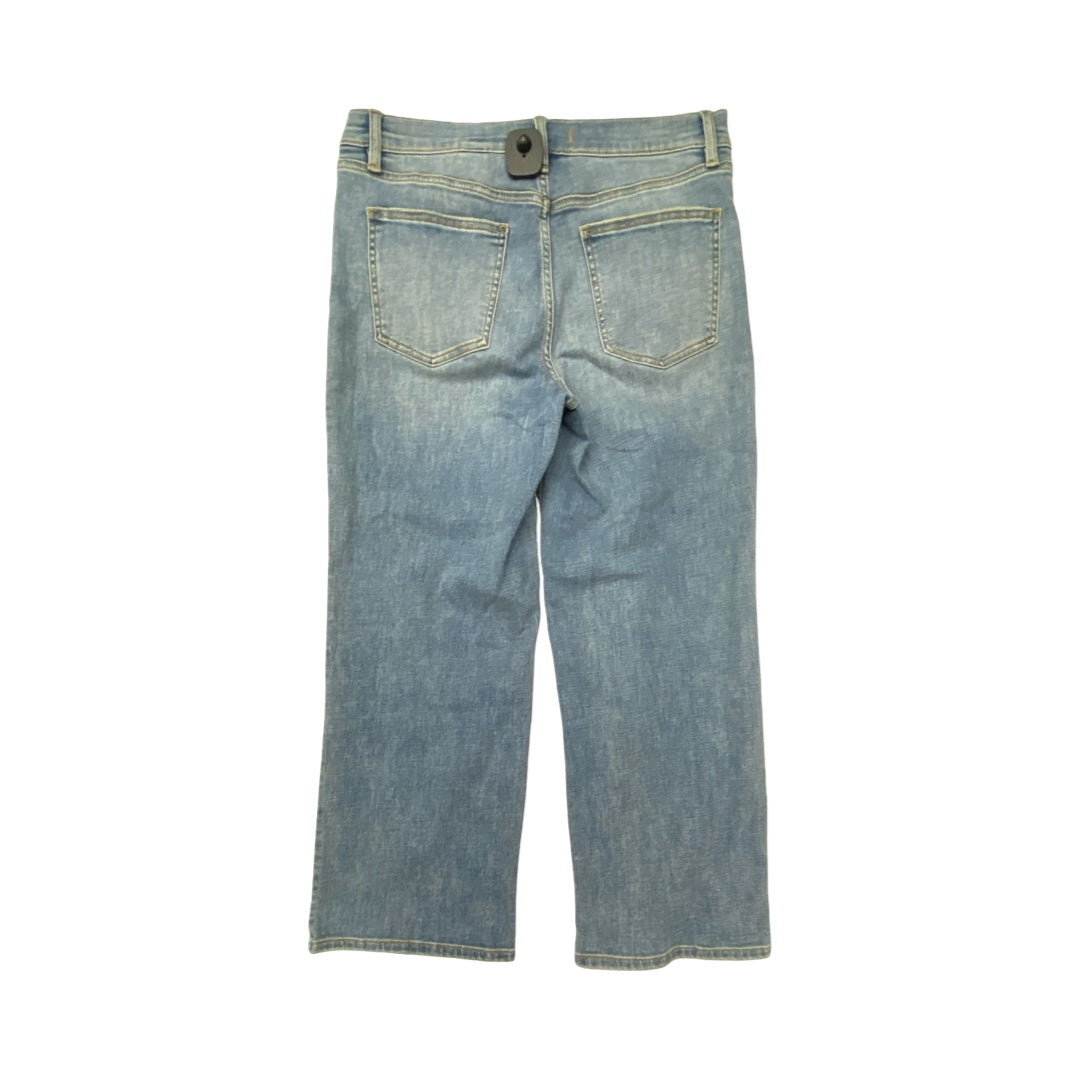 Jeans Wide Leg By Eunina In Blue Denim, Size:12
