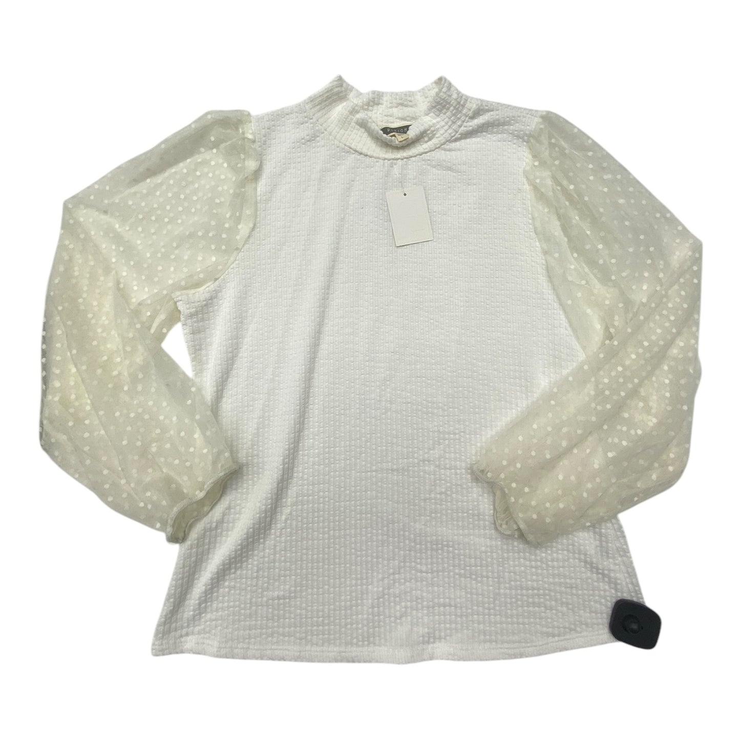 Top Ls By Pleione In White, Size:L