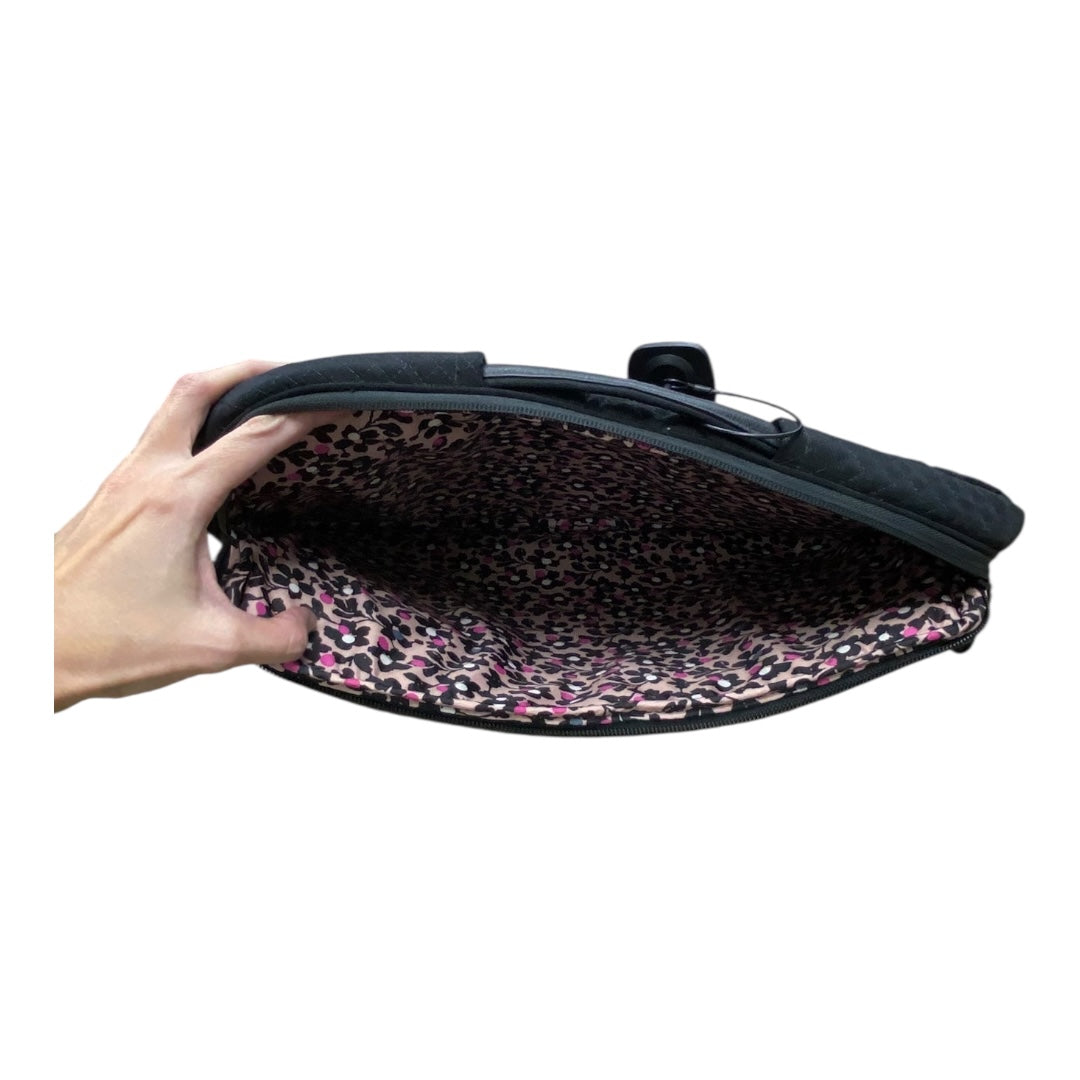 Laptop Sleeve By Vera Bradley In Black, Size:Large