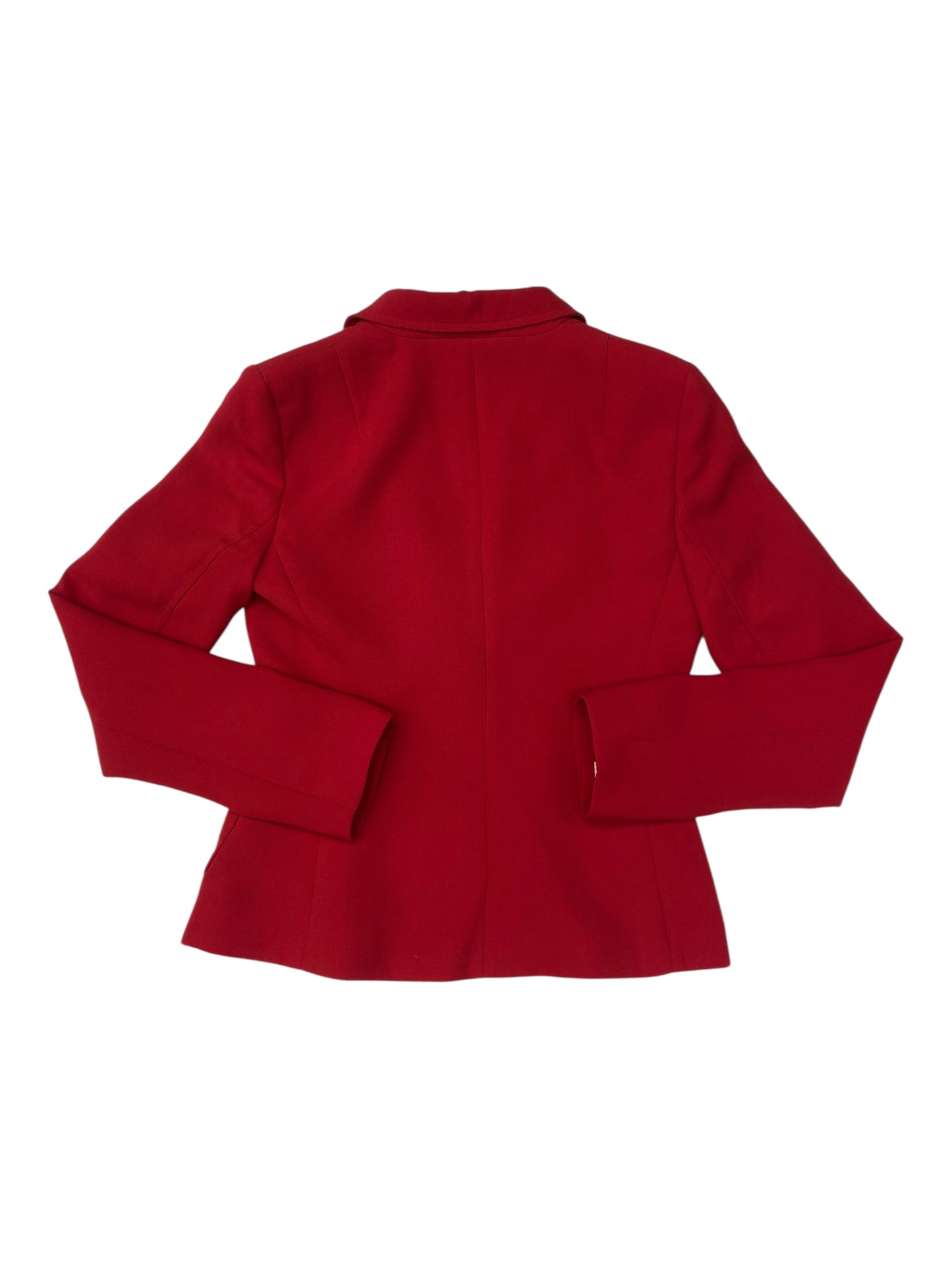 Blazer By Banana Republic In Red, Size:0