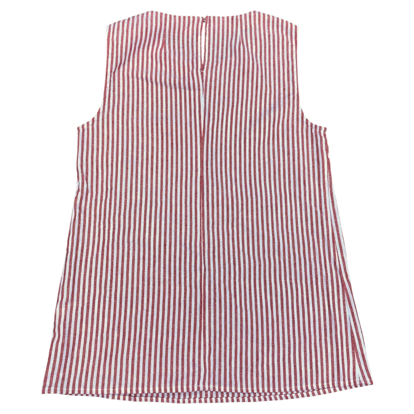 Top Sleeveless By J. Crew In Striped Pattern, Size:2