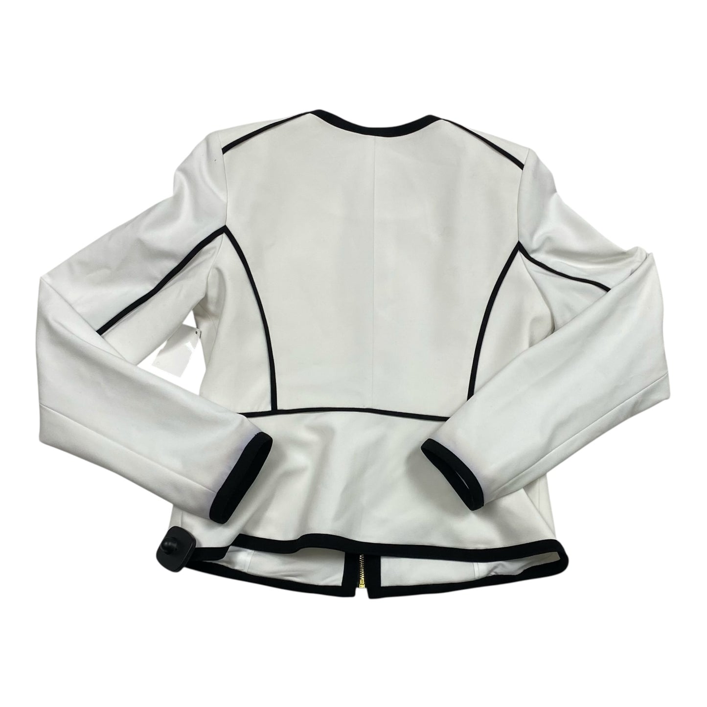 Blazer By Calvin Klein In White, Size:6P