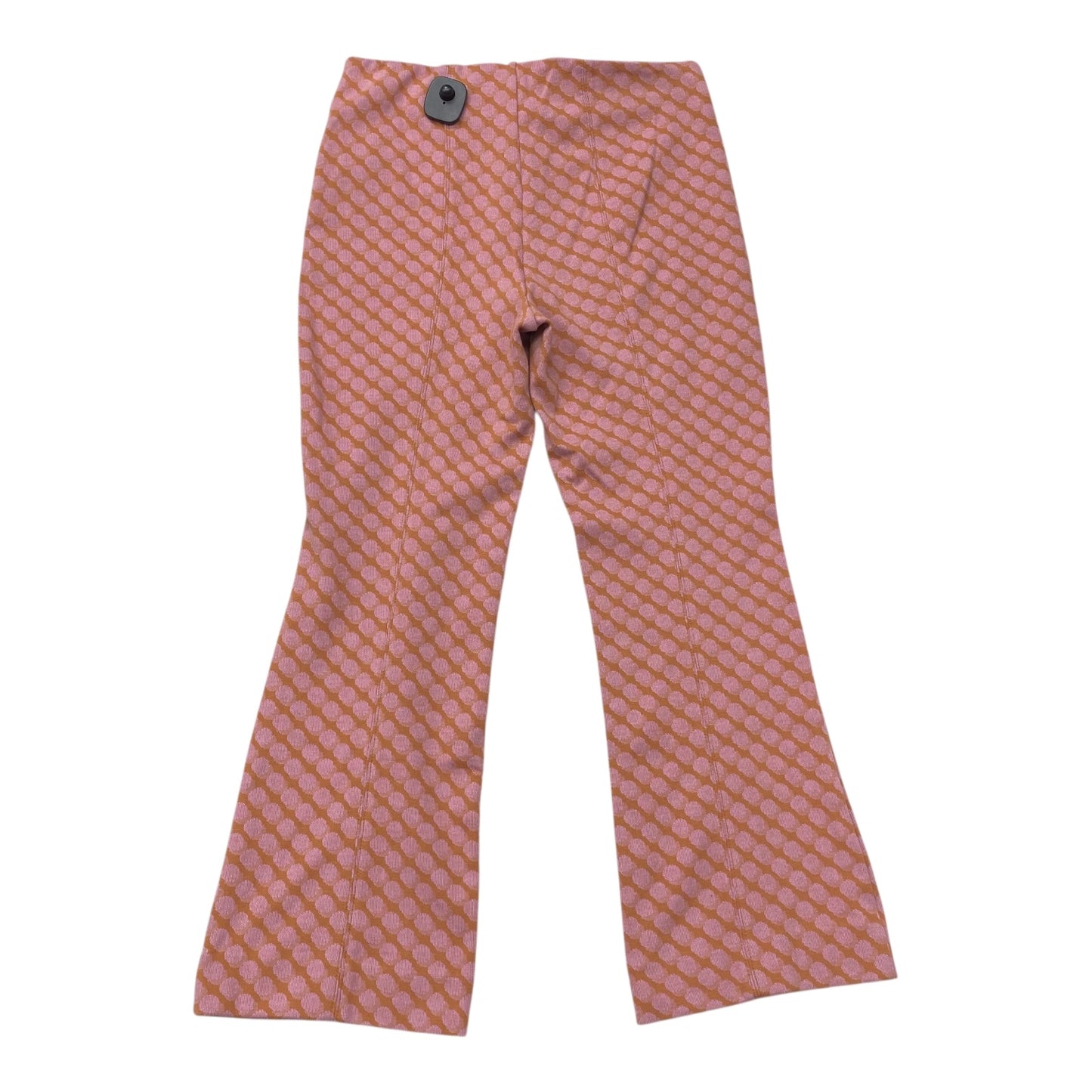 Pants Cropped By Maeve In Brown & Pink, Size:M