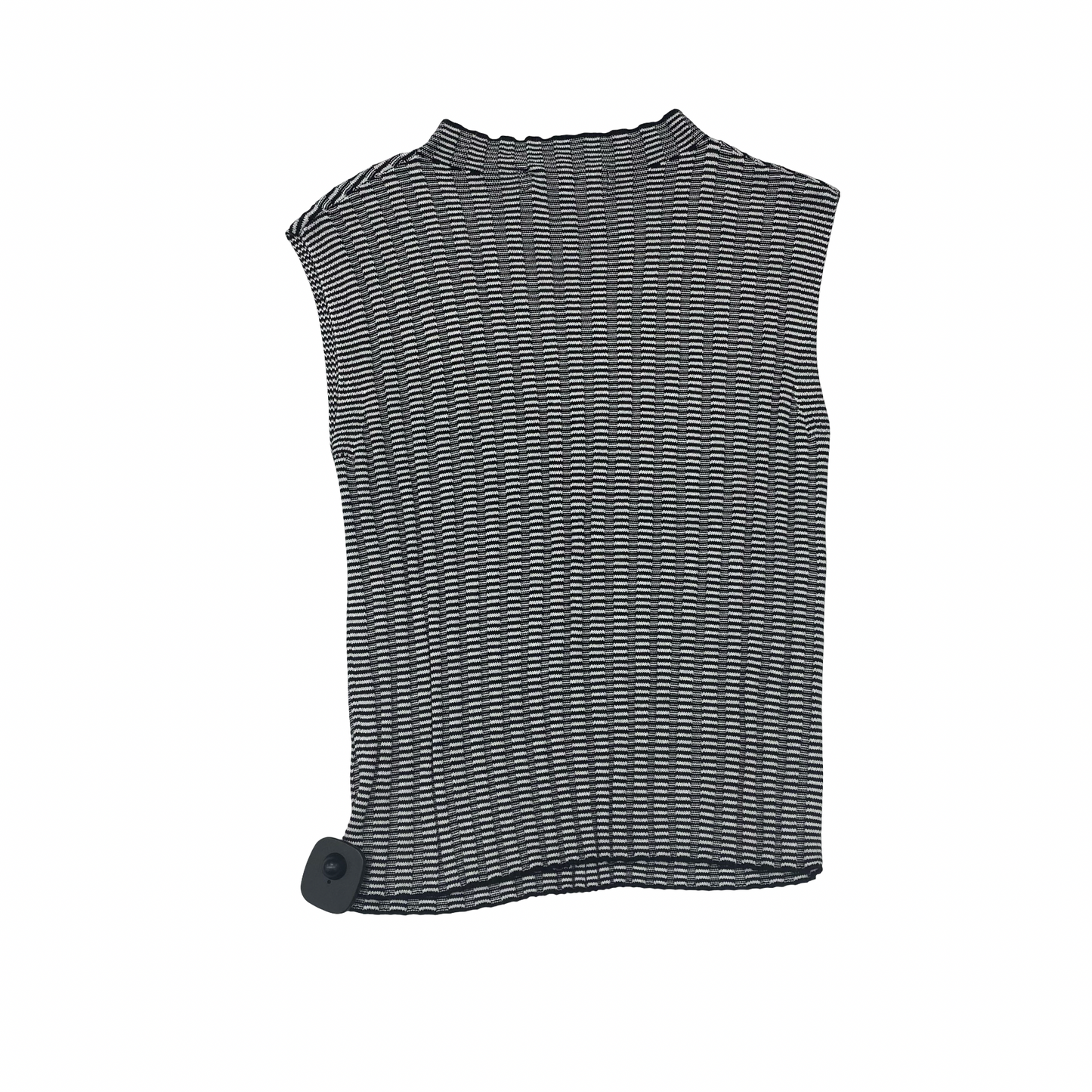 Top Sleeveless By Evereve In Black & White, Size:S