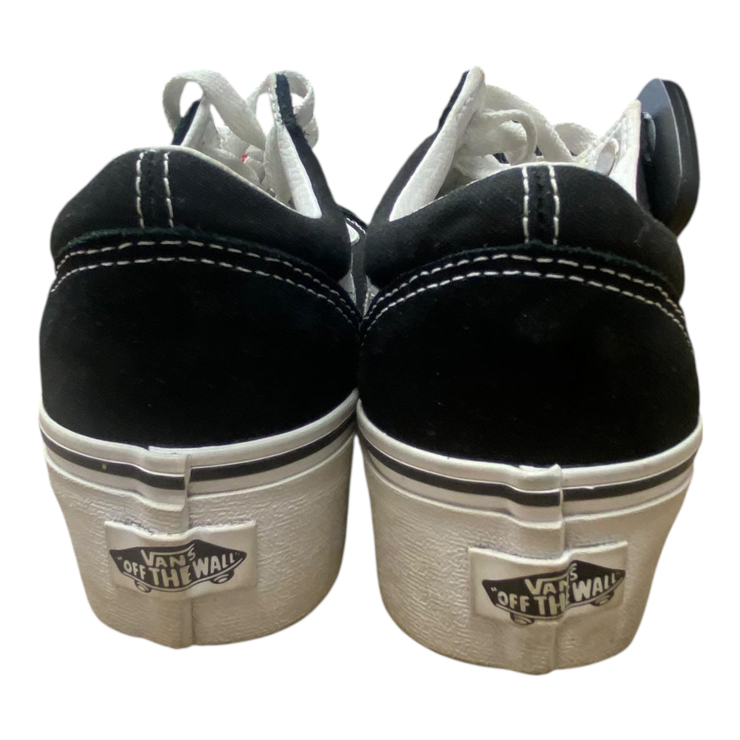 Shoes Sneakers By Vans In Black & White, Size:6