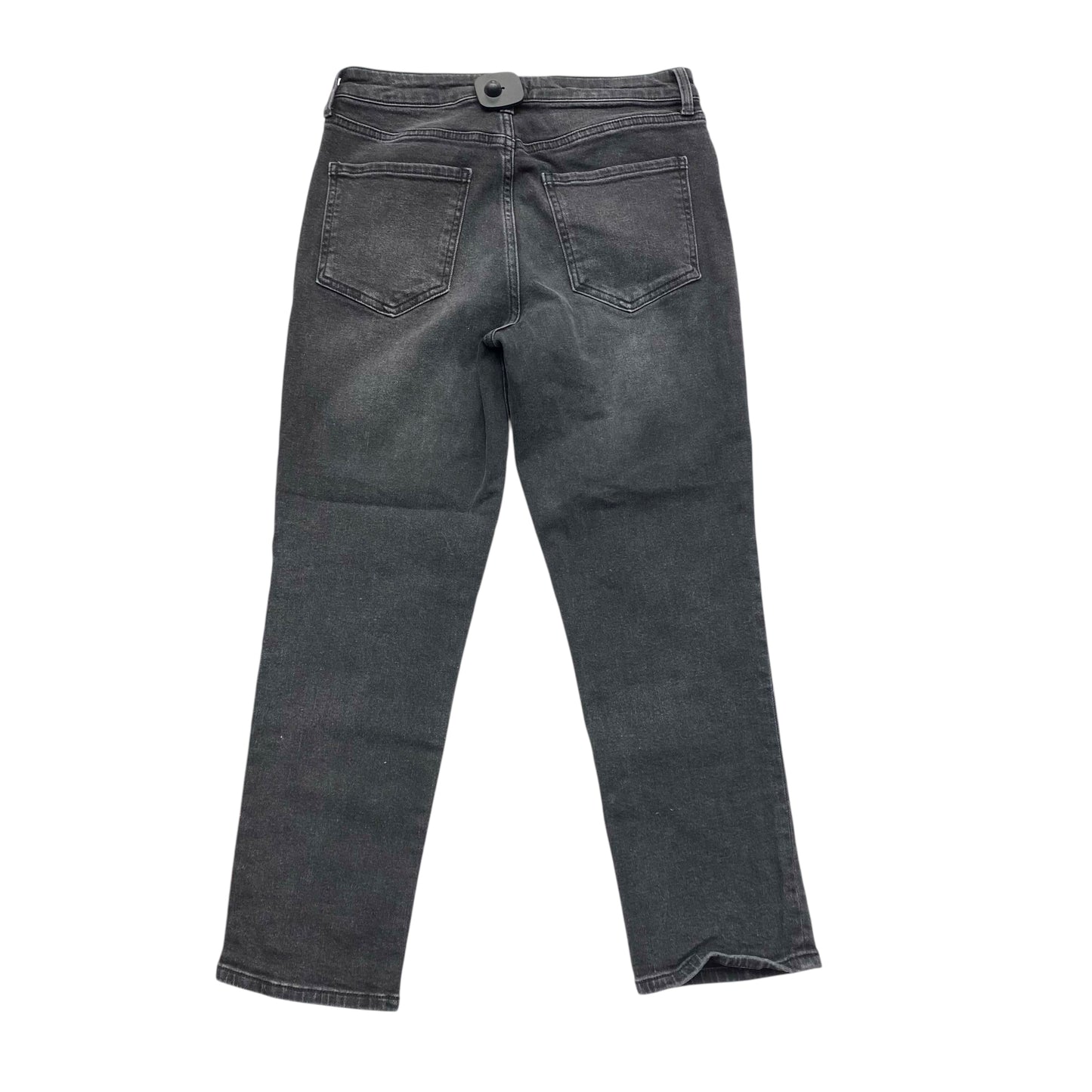 Jeans Straight By Kut In Black Denim, Size:6