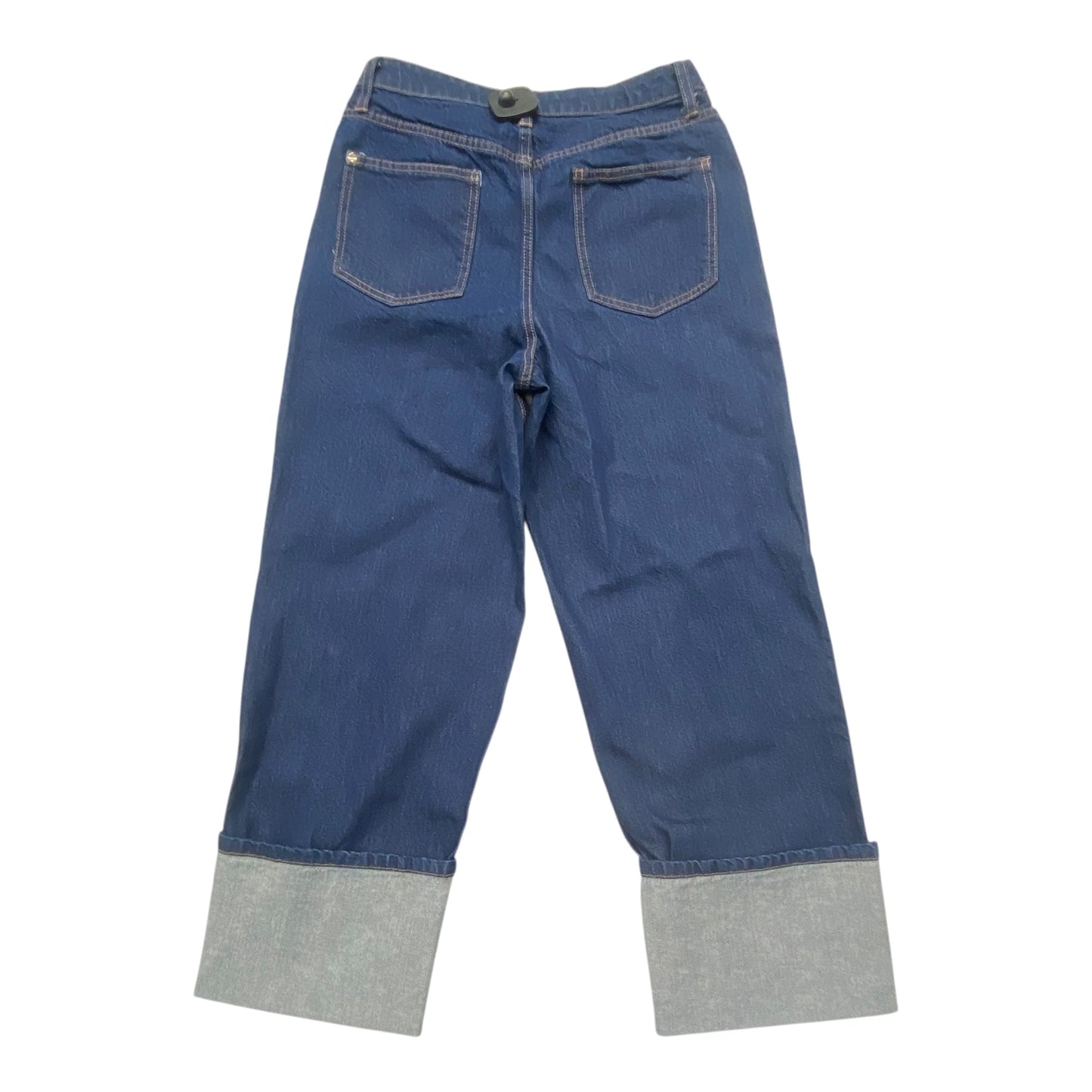 Jeans Wide Leg By Target-Designer In Blue Denim, Size:4