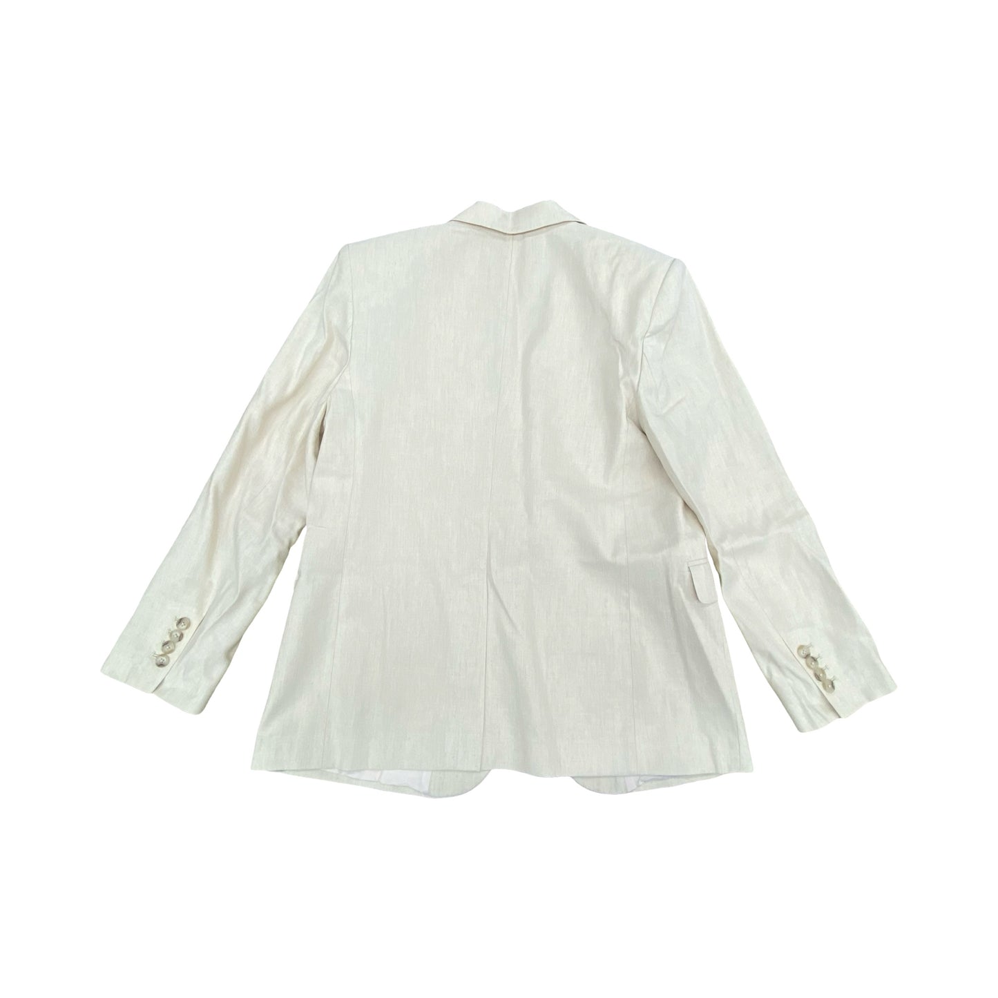 Blazer By Banana Republic In Cream, Size:S