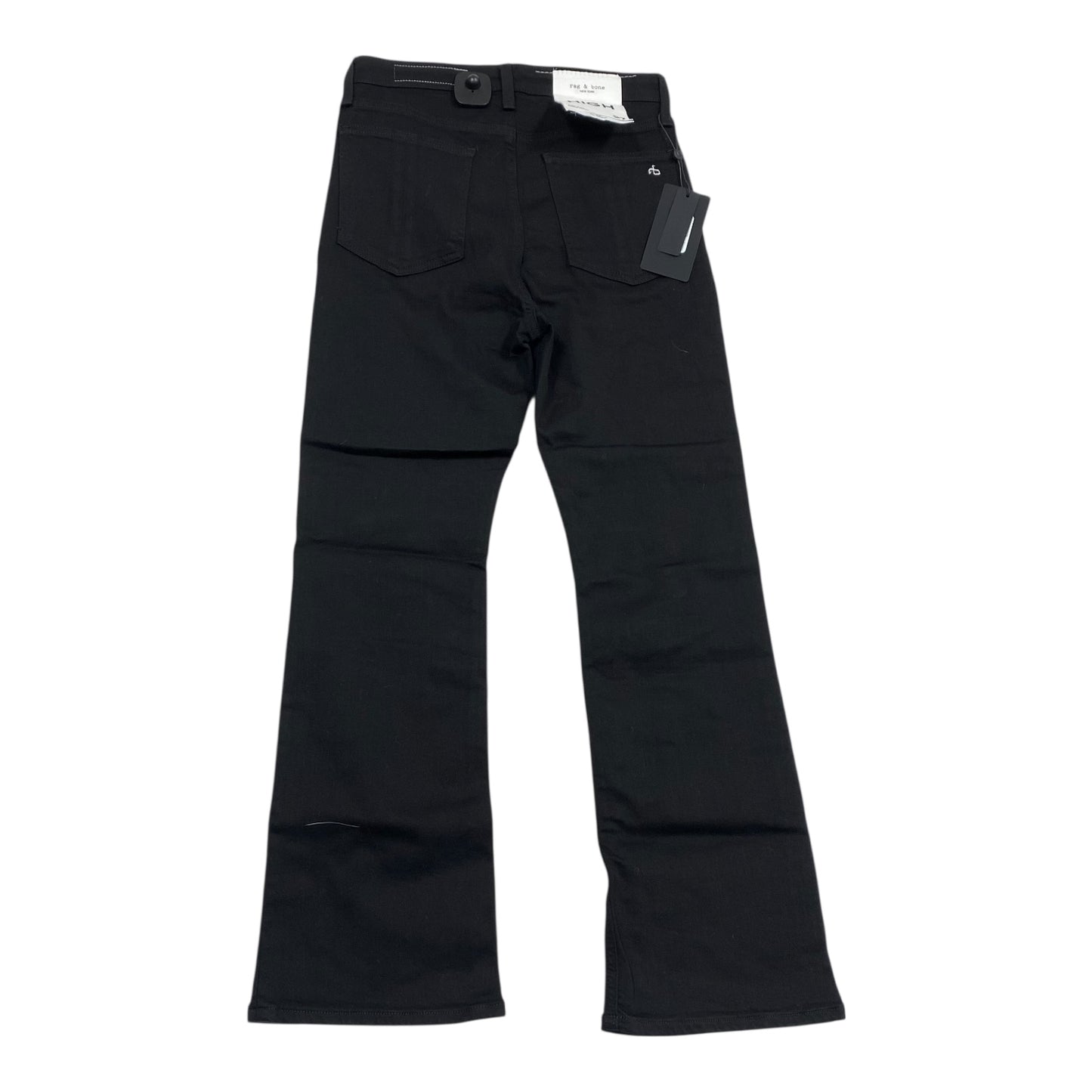 Jeans Boot Cut By Rag & Bones Jeans In Black, Size:4