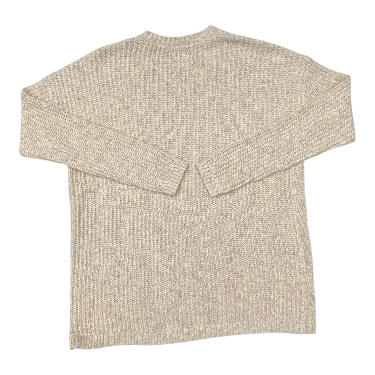 Sweater By Loft In Pink & Tan, Size:L