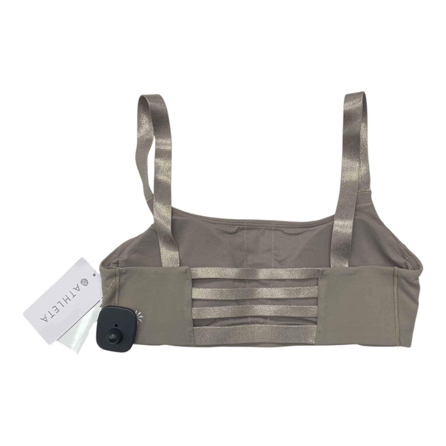 Athletic Bra By Athleta In Taupe, Size:S