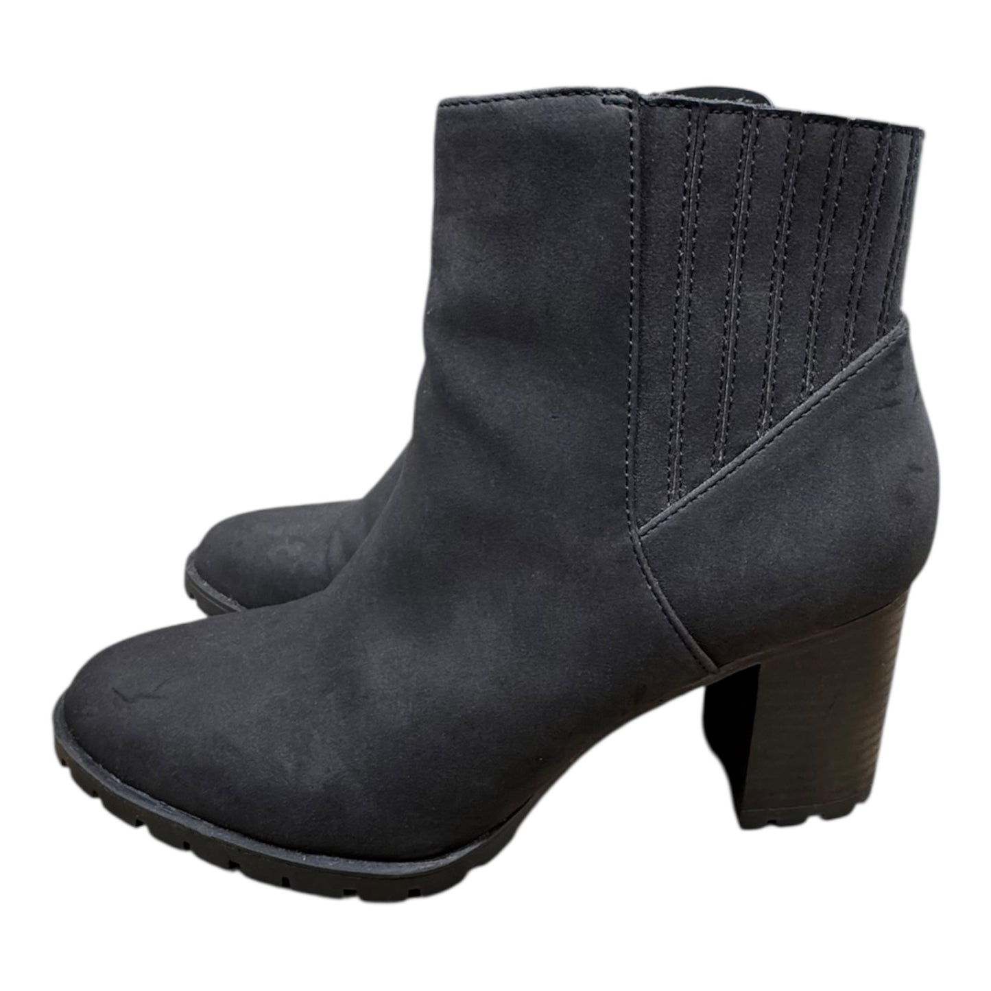 Boots Ankle Heels By Kelly And Katie In Black, Size:8