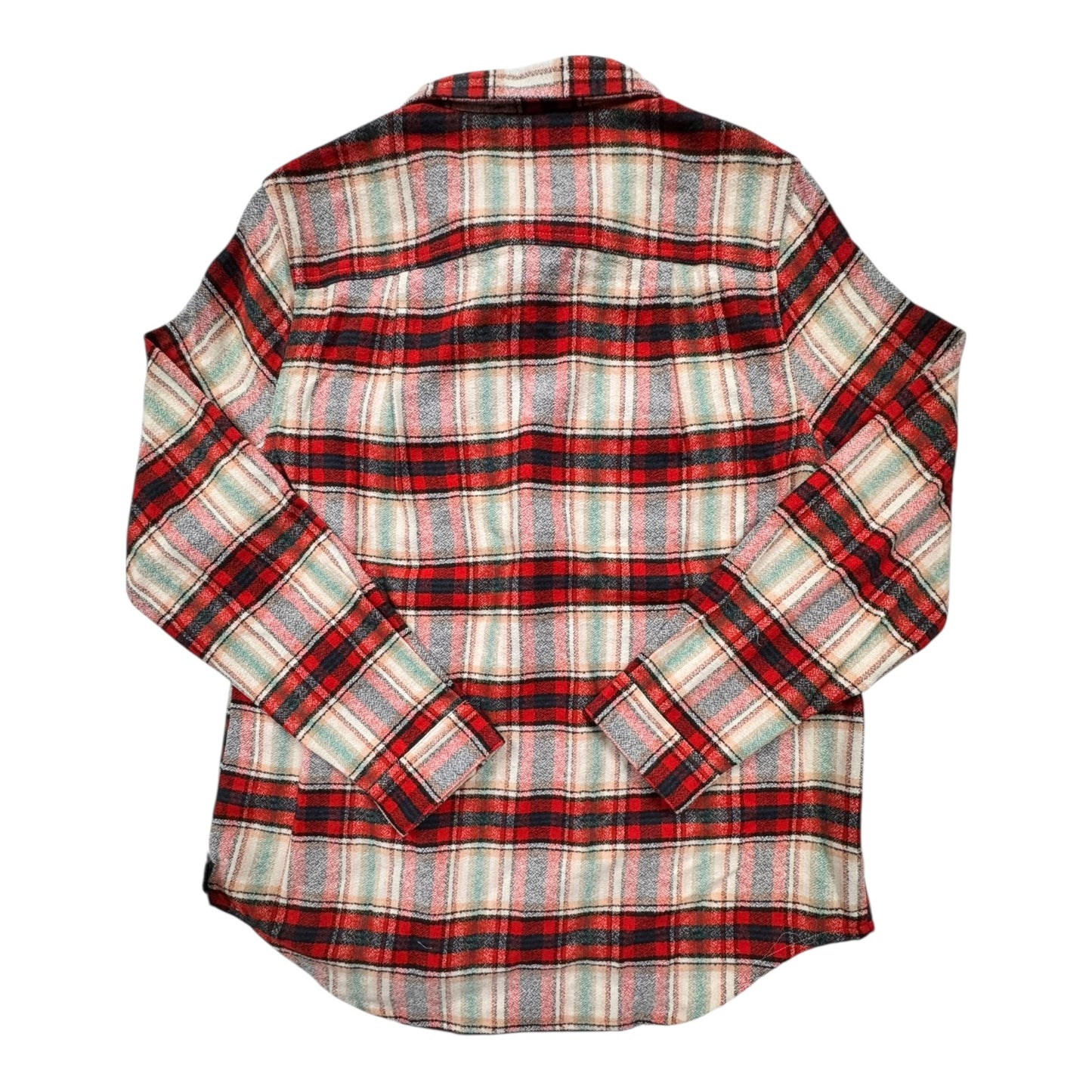 Jacket Shirt By Toad & Co In Plaid Pattern, Size:L