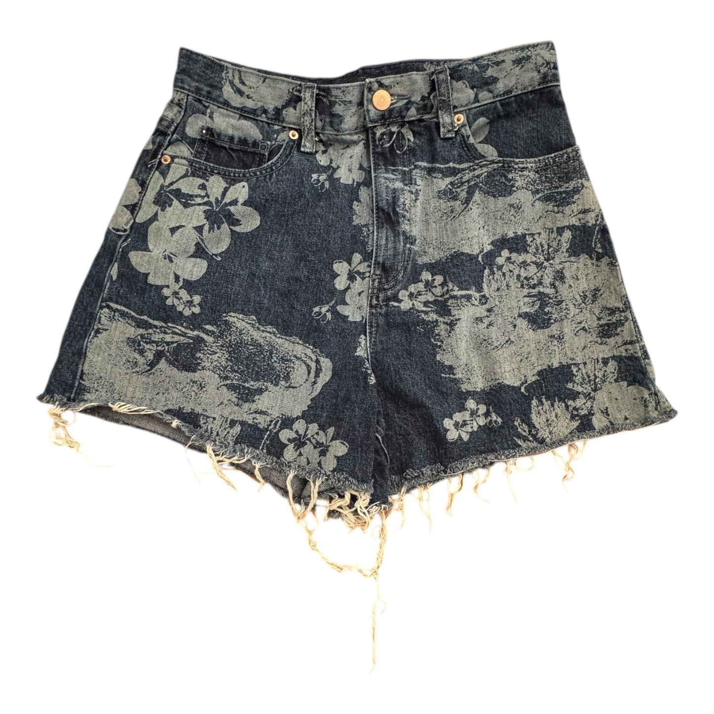 Shorts By Bdg In Blue Denim, Size:8